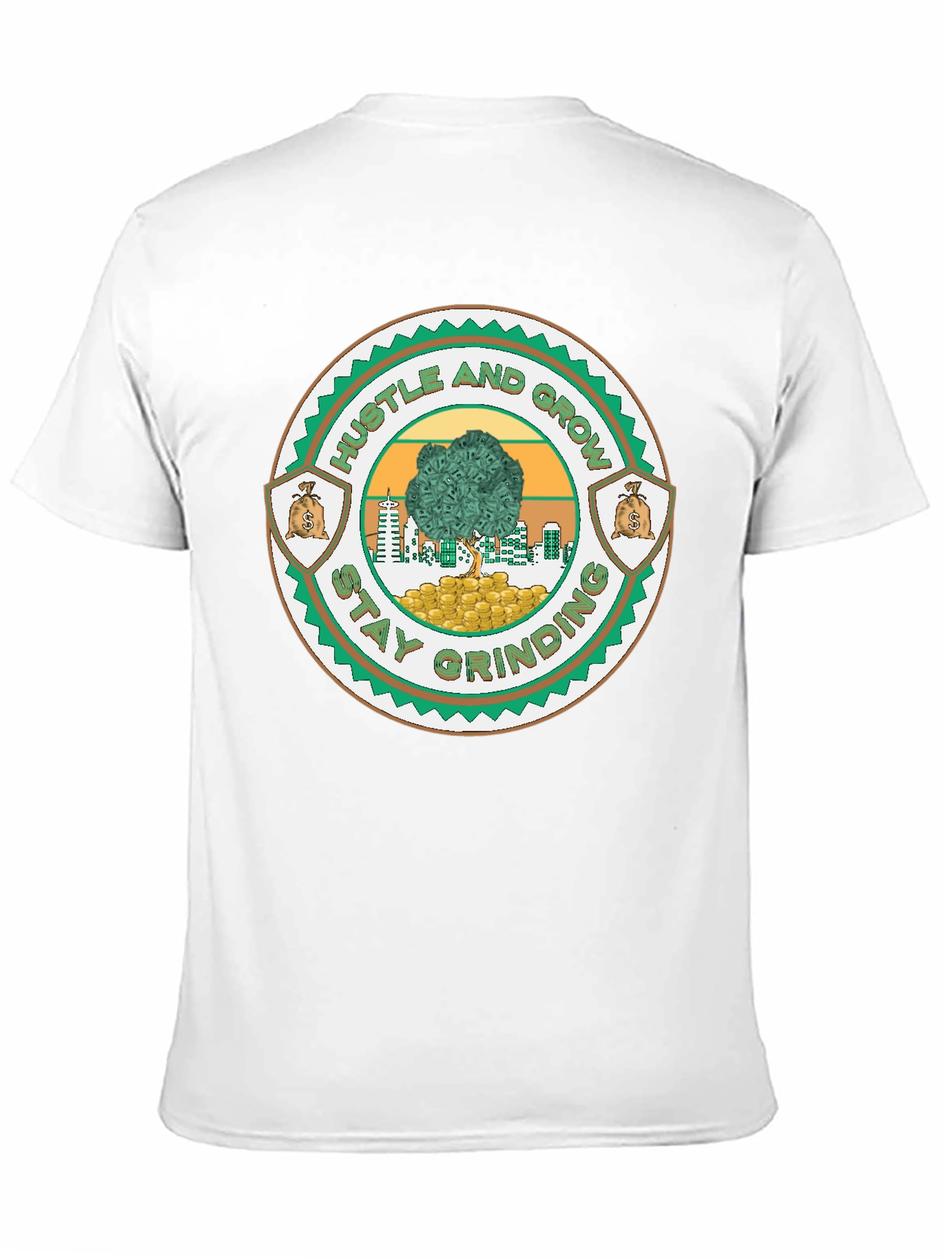 Hustle and Grow Graphic Tee