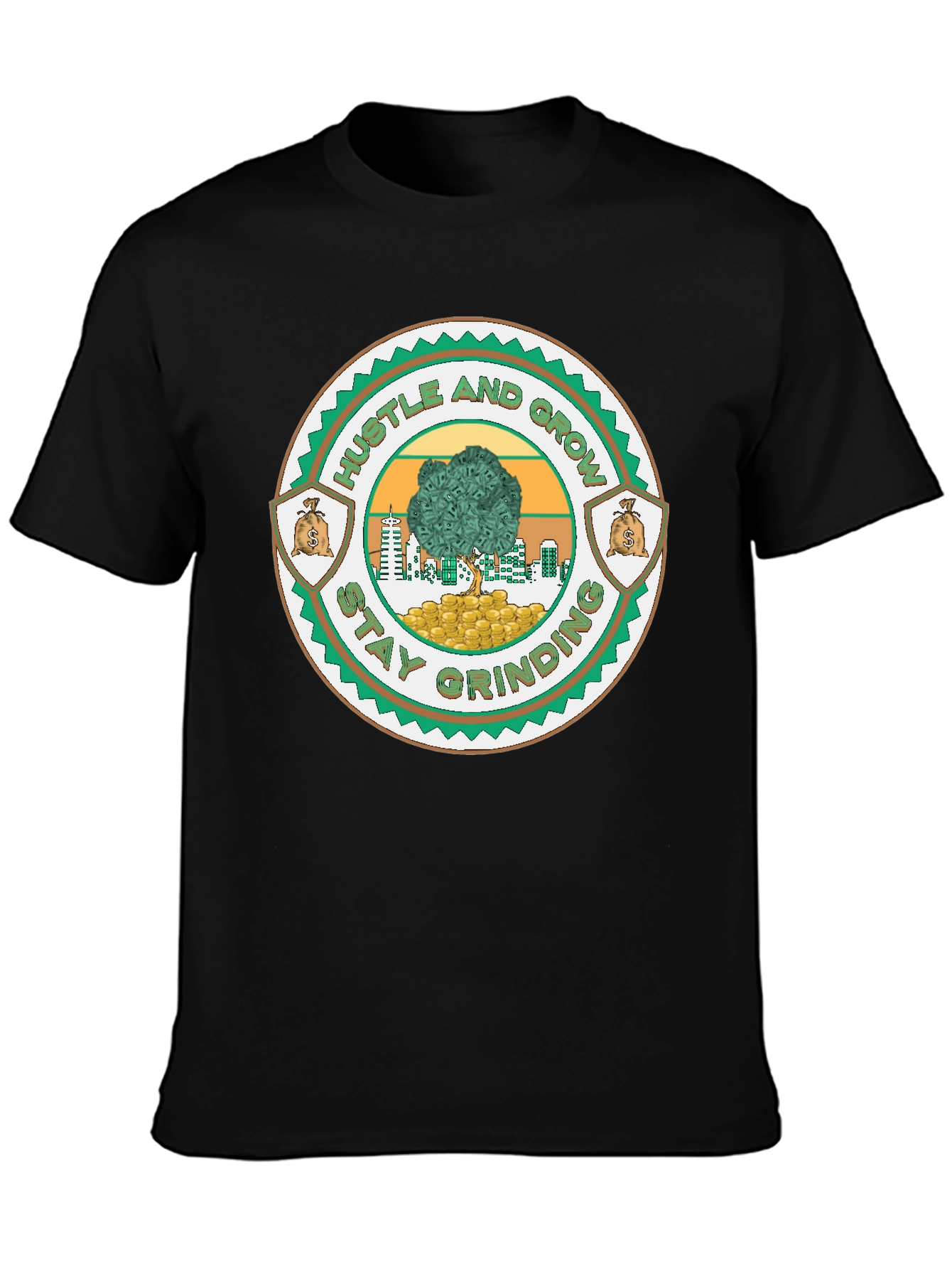 Hustle and Grow Graphic Tee
