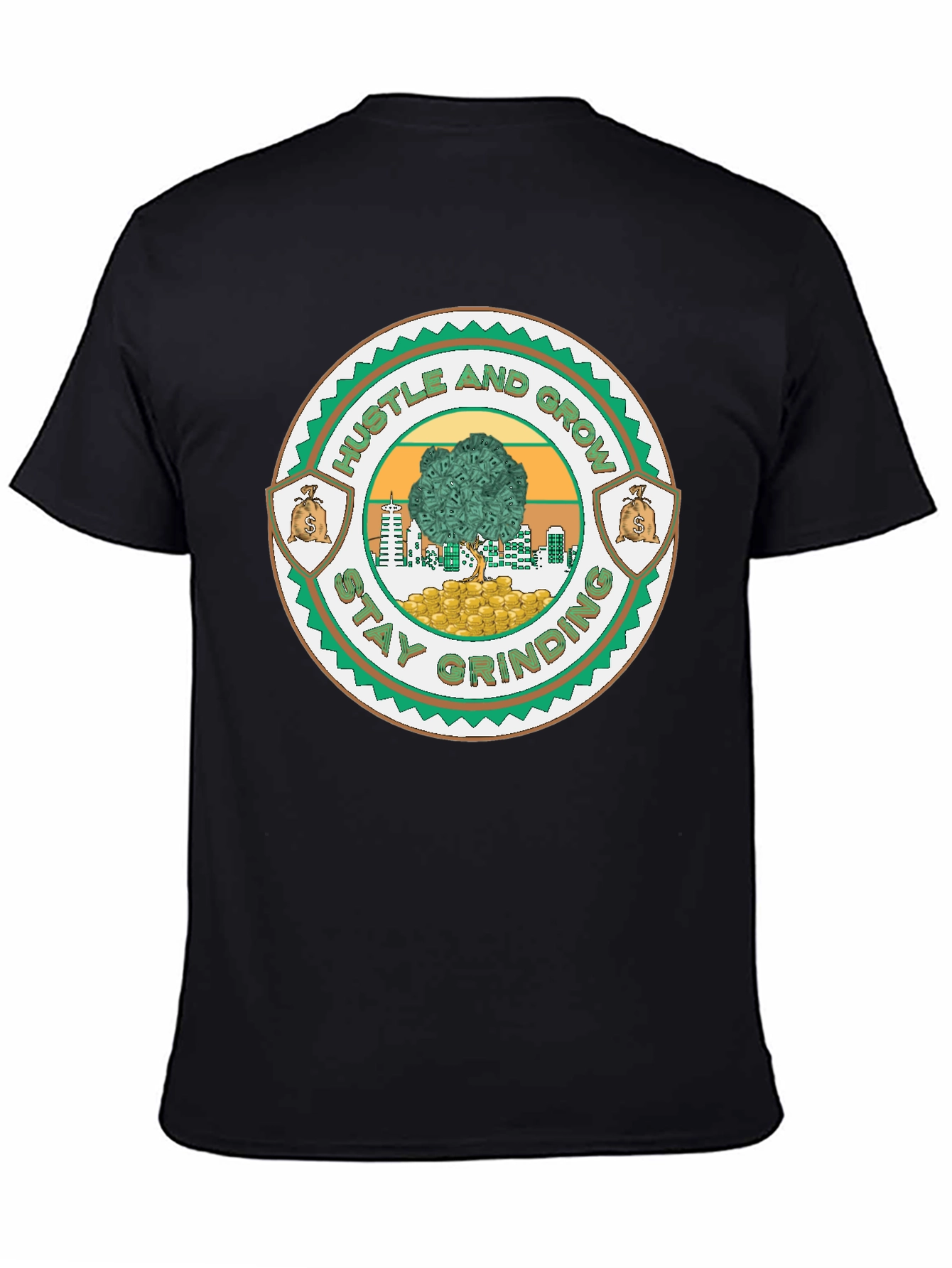 Hustle and Grow Graphic Tee