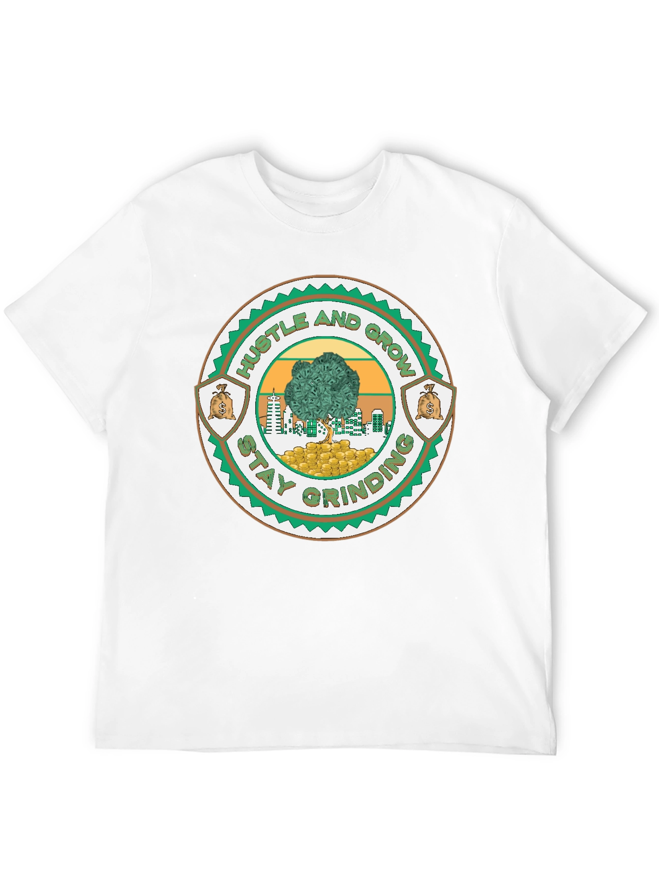 Hustle and Grow Graphic Tee
