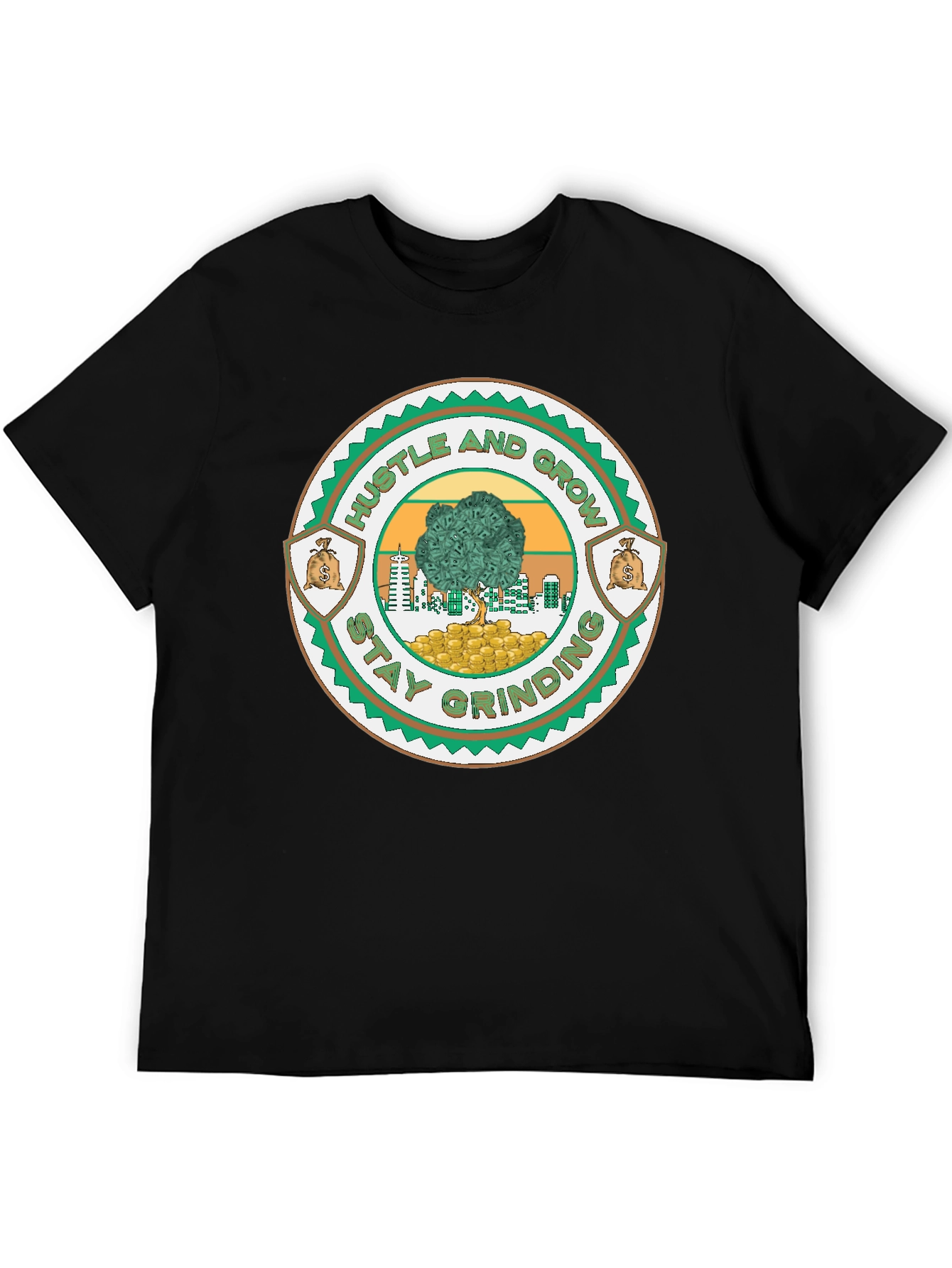 Hustle and Grow Graphic Tee