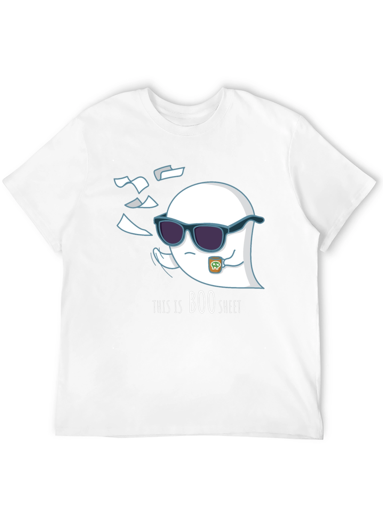 Cool Boo Sheet T-Shirt - Ghost Design