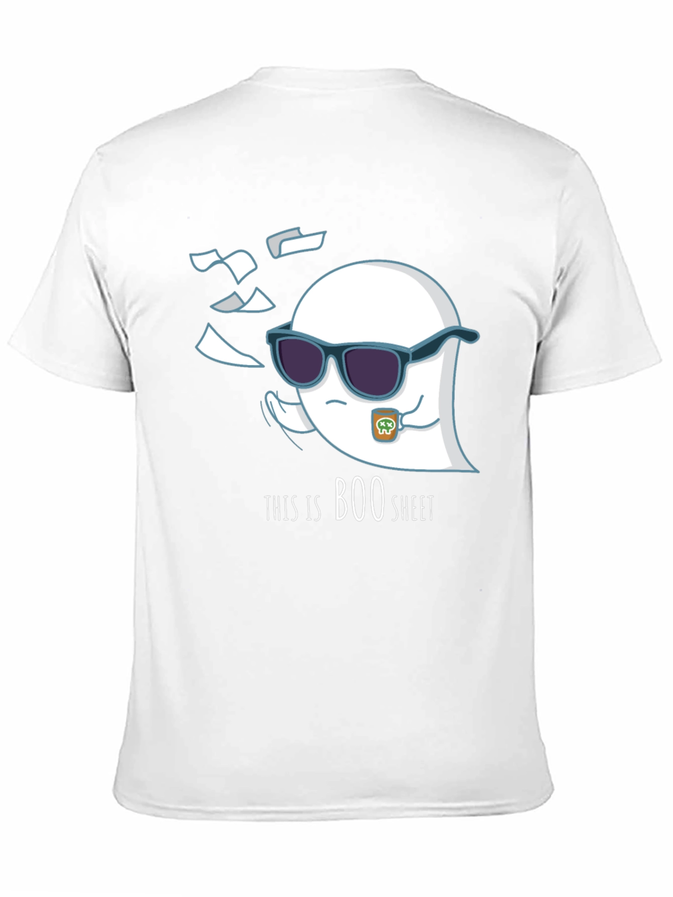 Cool Boo Sheet T-Shirt - Ghost Design