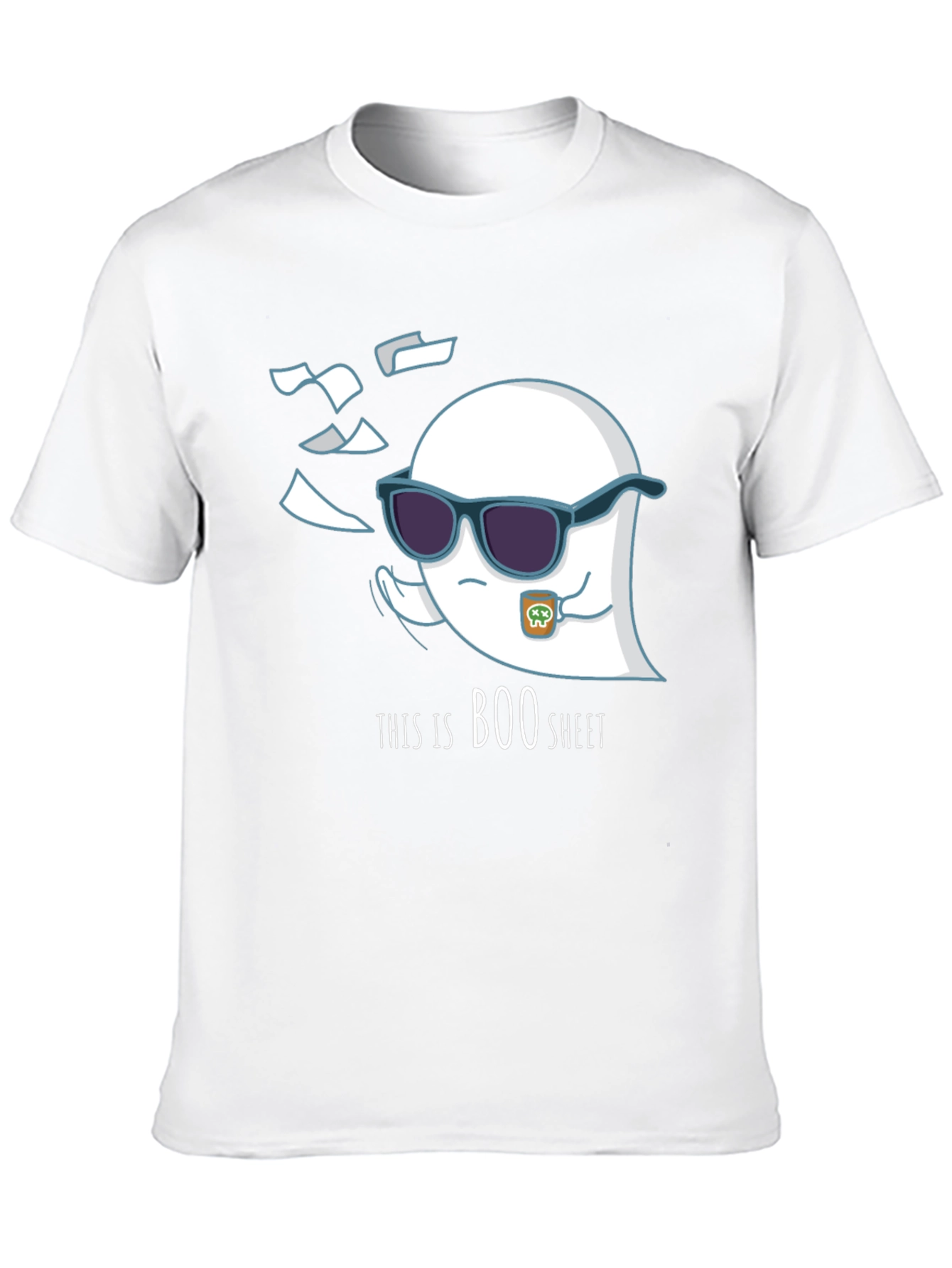 Cool Boo Sheet T-Shirt - Ghost Design