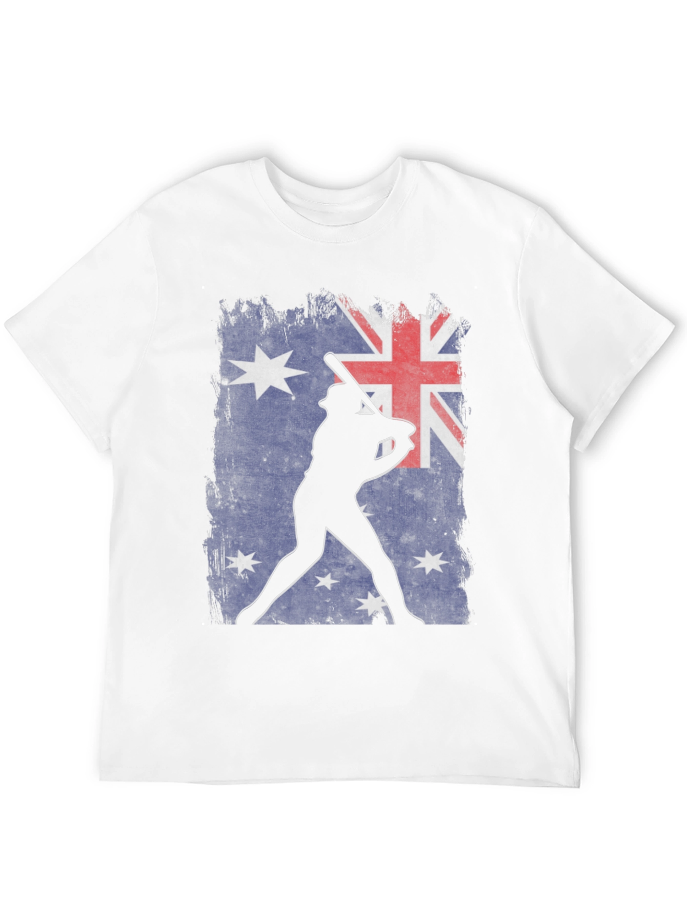 Australia Baseball Flag Graphic T-Shirt