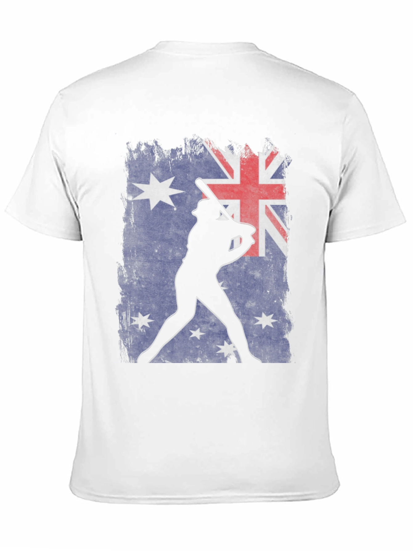 Australia Baseball Flag Graphic T-Shirt