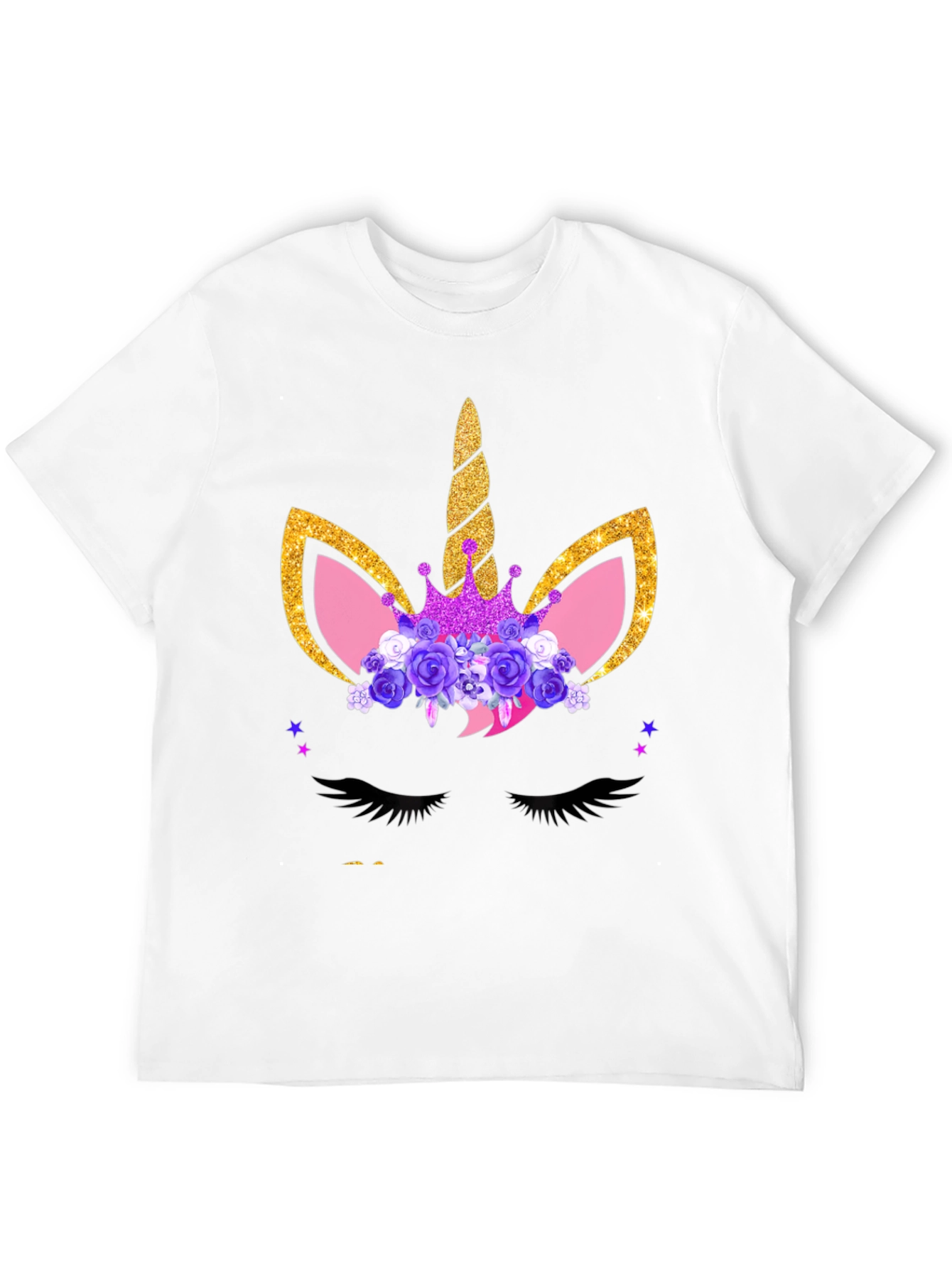 Unicorn Graphic Tee - Black T-Shirt