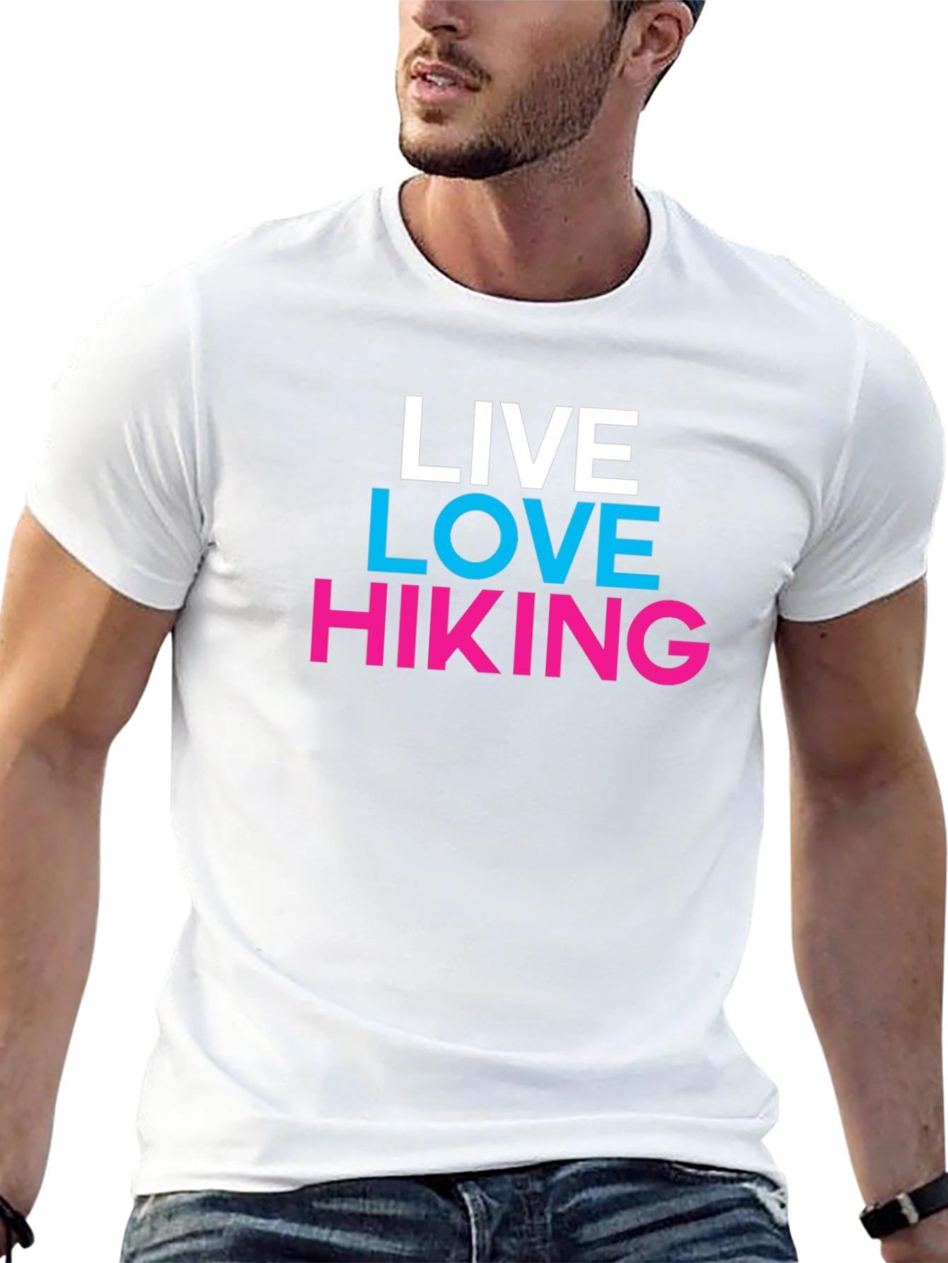 Live Love Hiking Graphic T-Shirt