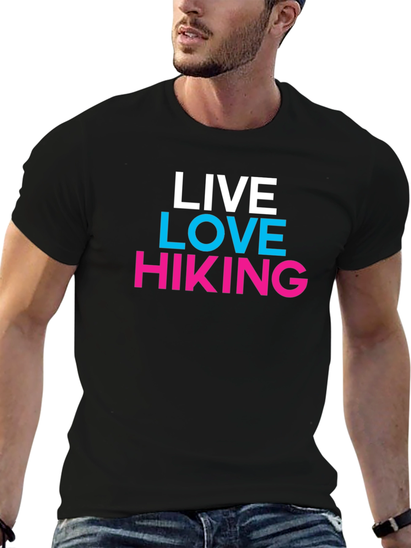 Live Love Hiking Graphic T-Shirt