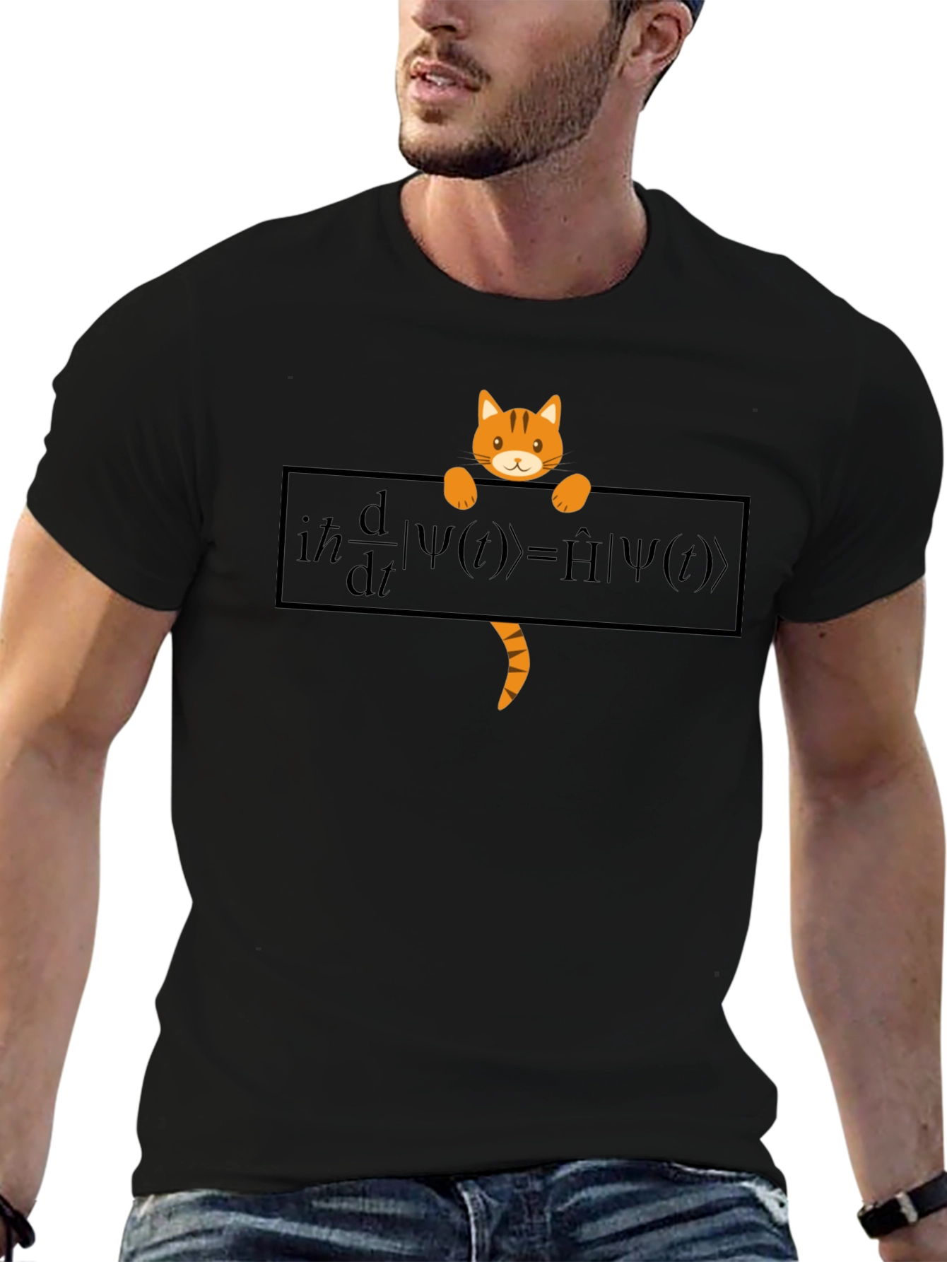 Quantum Cat Equation T-Shirt