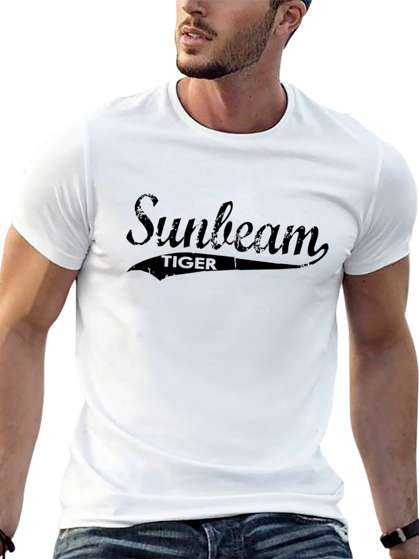 Sunbeam Tiger Black Graphic T-Shirt