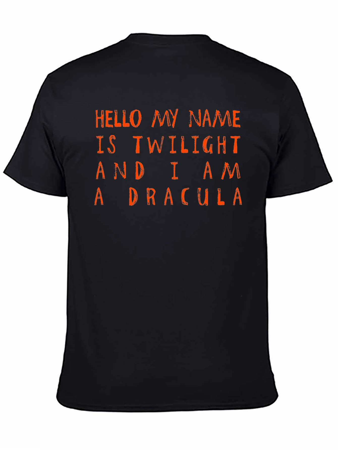 Twilight Dracula Graphic Tee - Halloween Ready