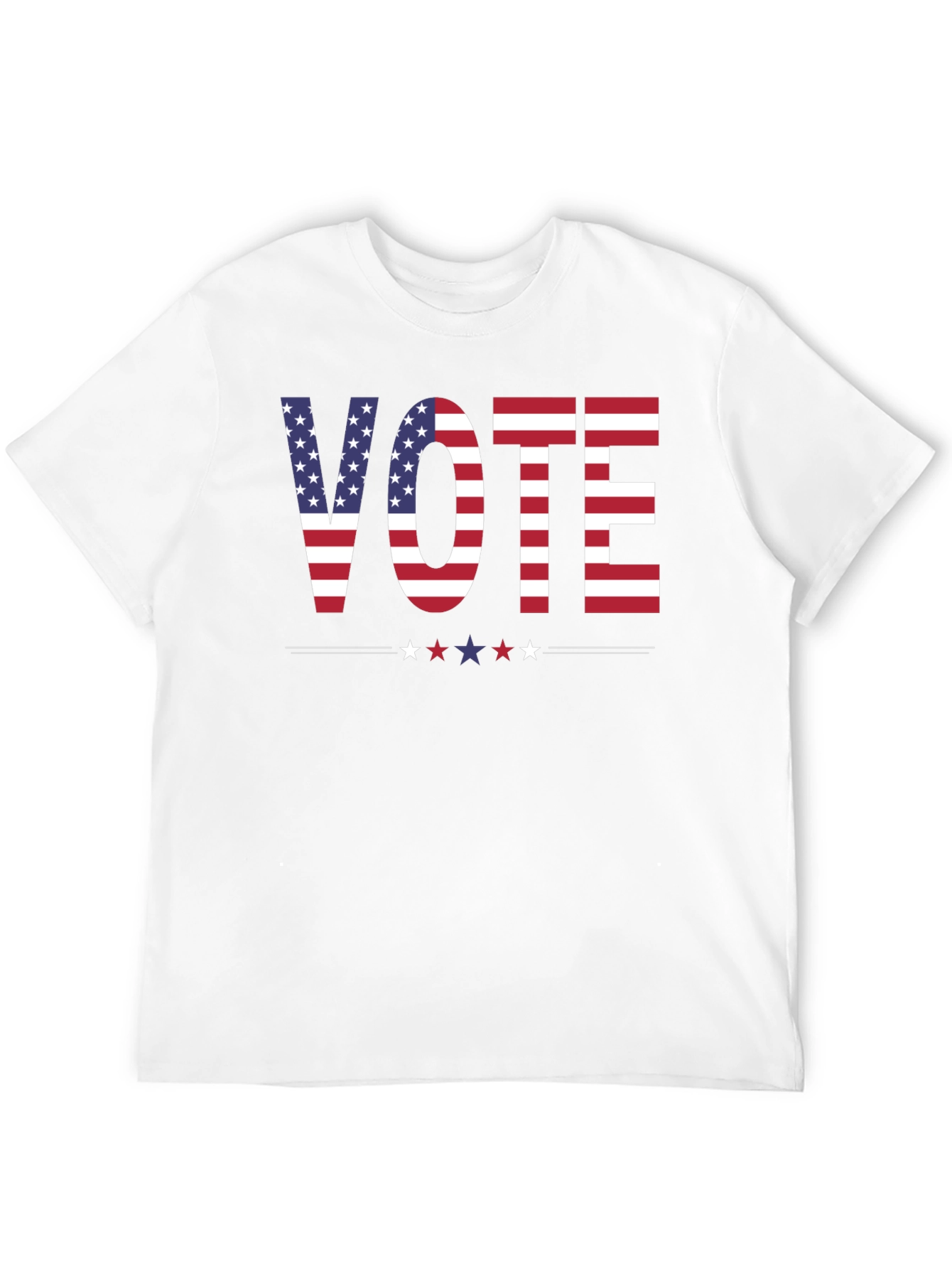 Vote USA Patriotic Graphic T-Shirt
