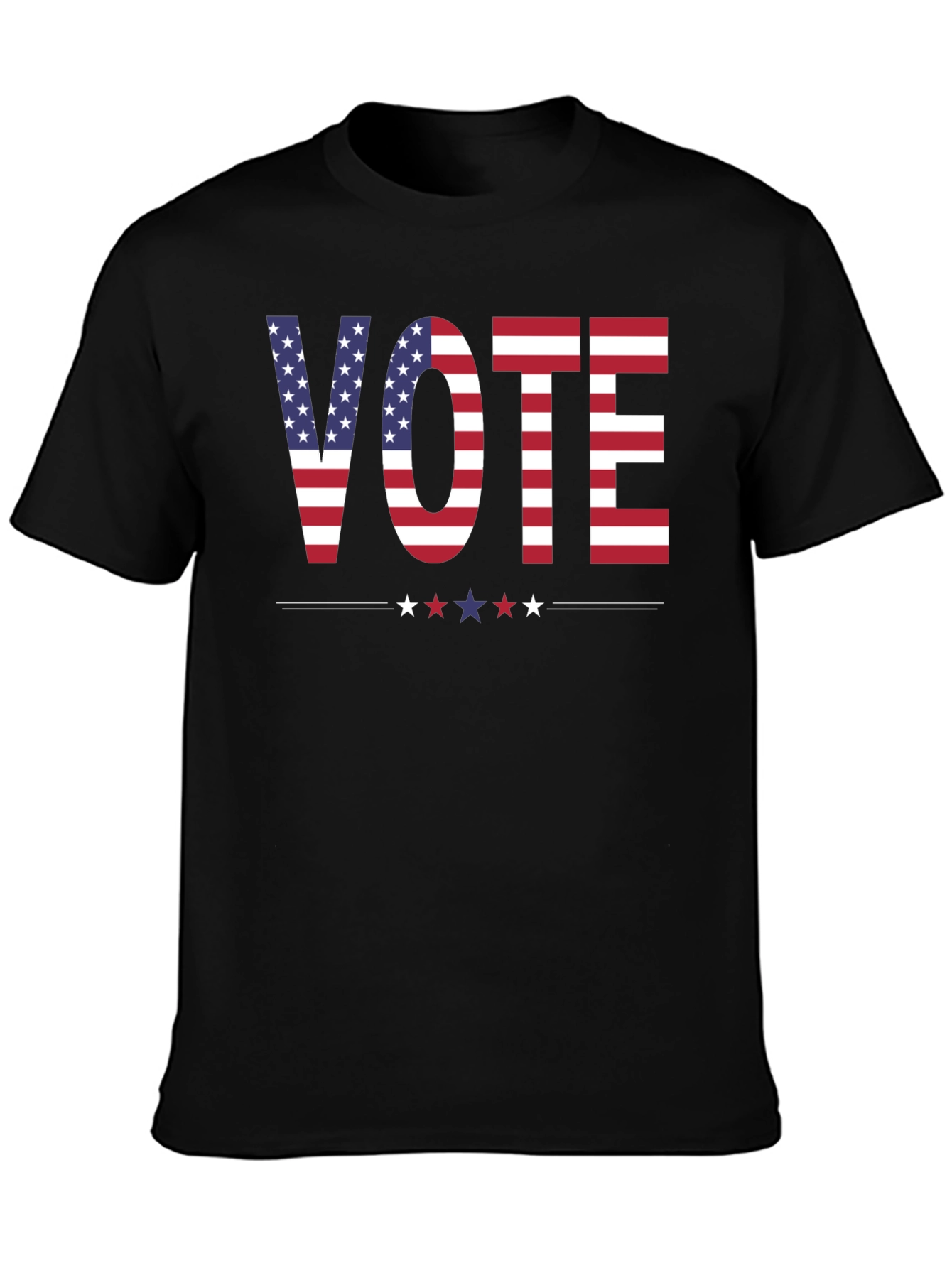 Vote USA Patriotic Graphic T-Shirt