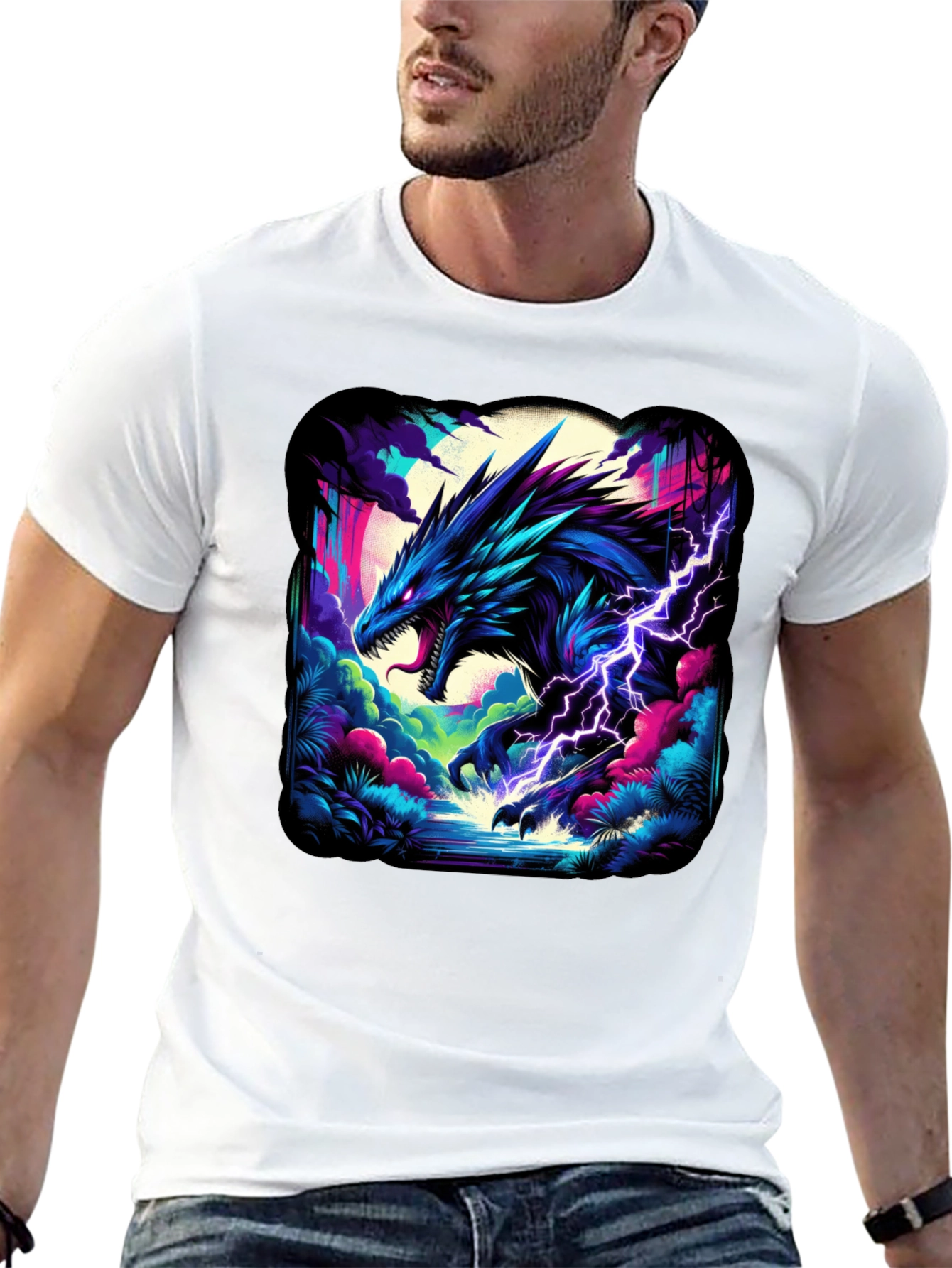 Dragon T-Shirt: Electric Beast Tee