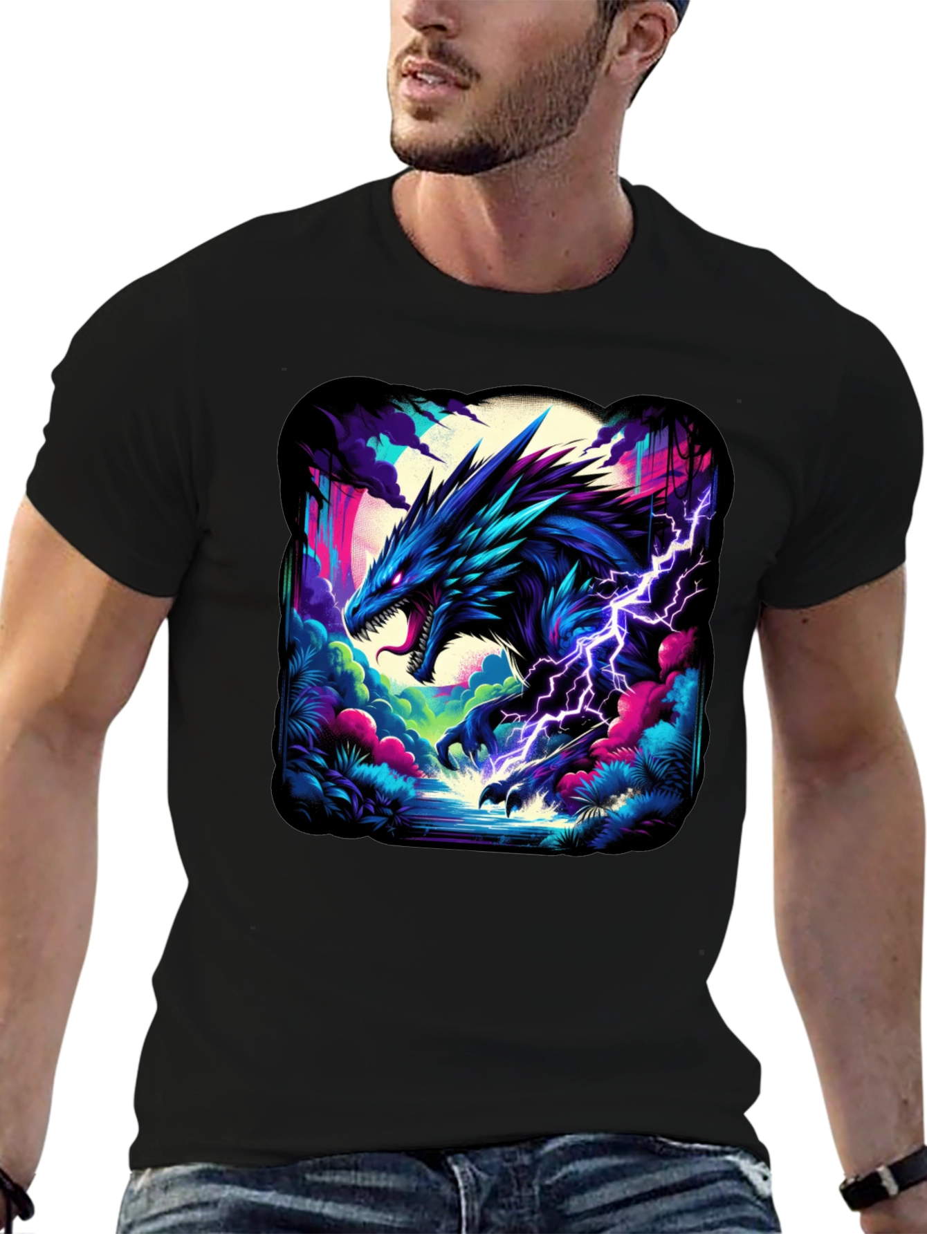Dragon T-Shirt: Electric Beast Tee