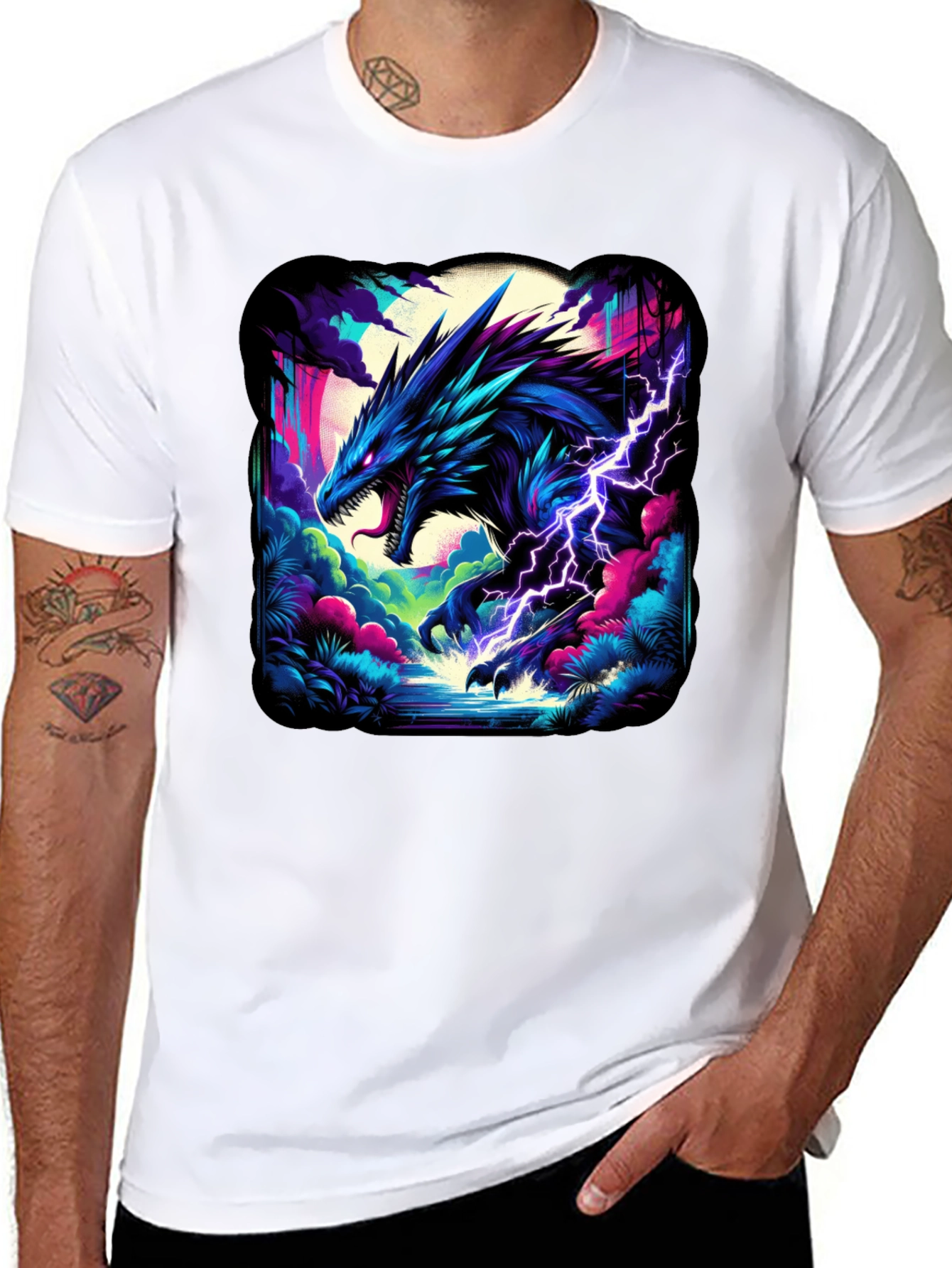 Dragon T-Shirt: Electric Beast Tee