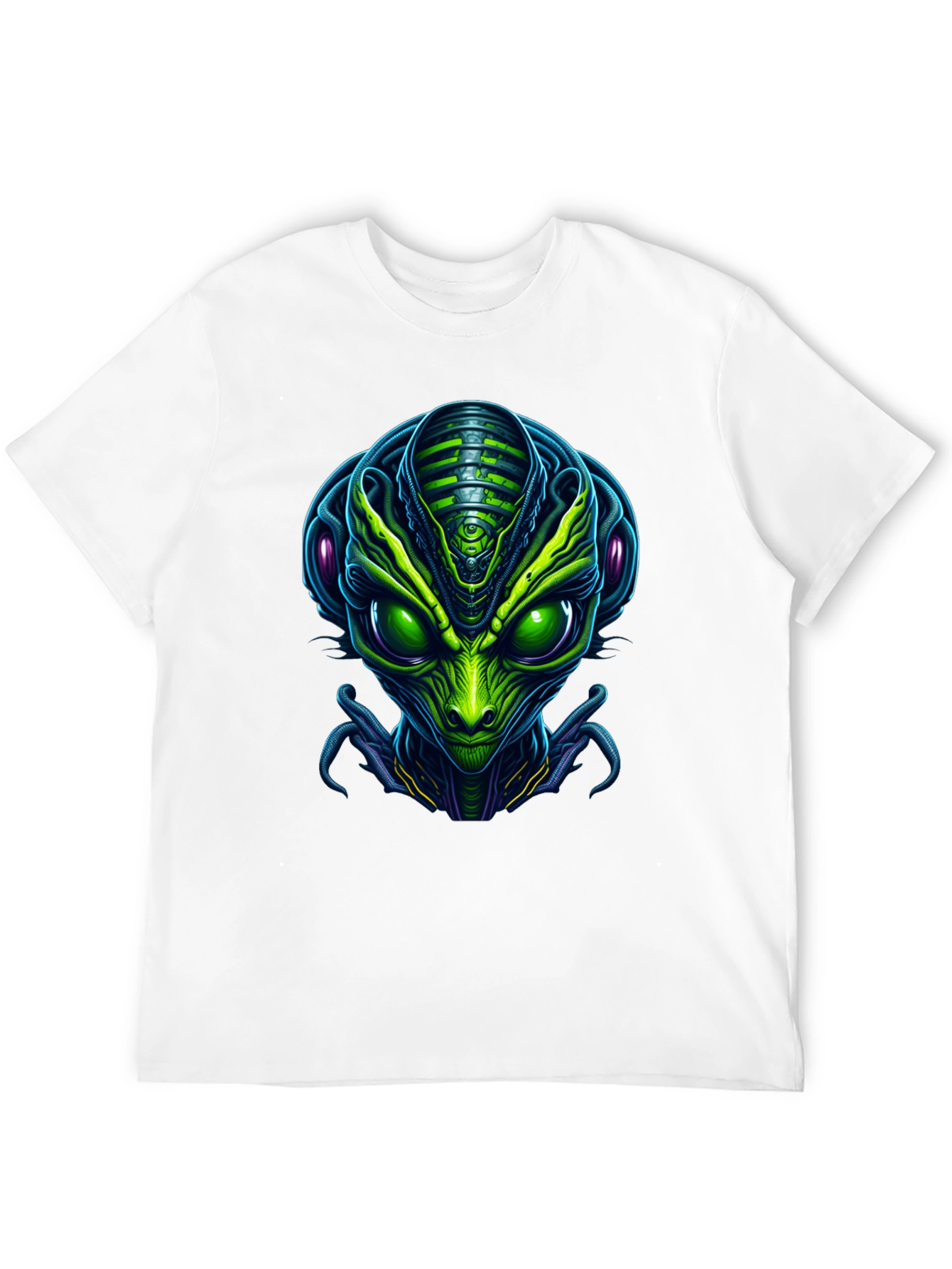 Alien Head Graphic T-Shirt
