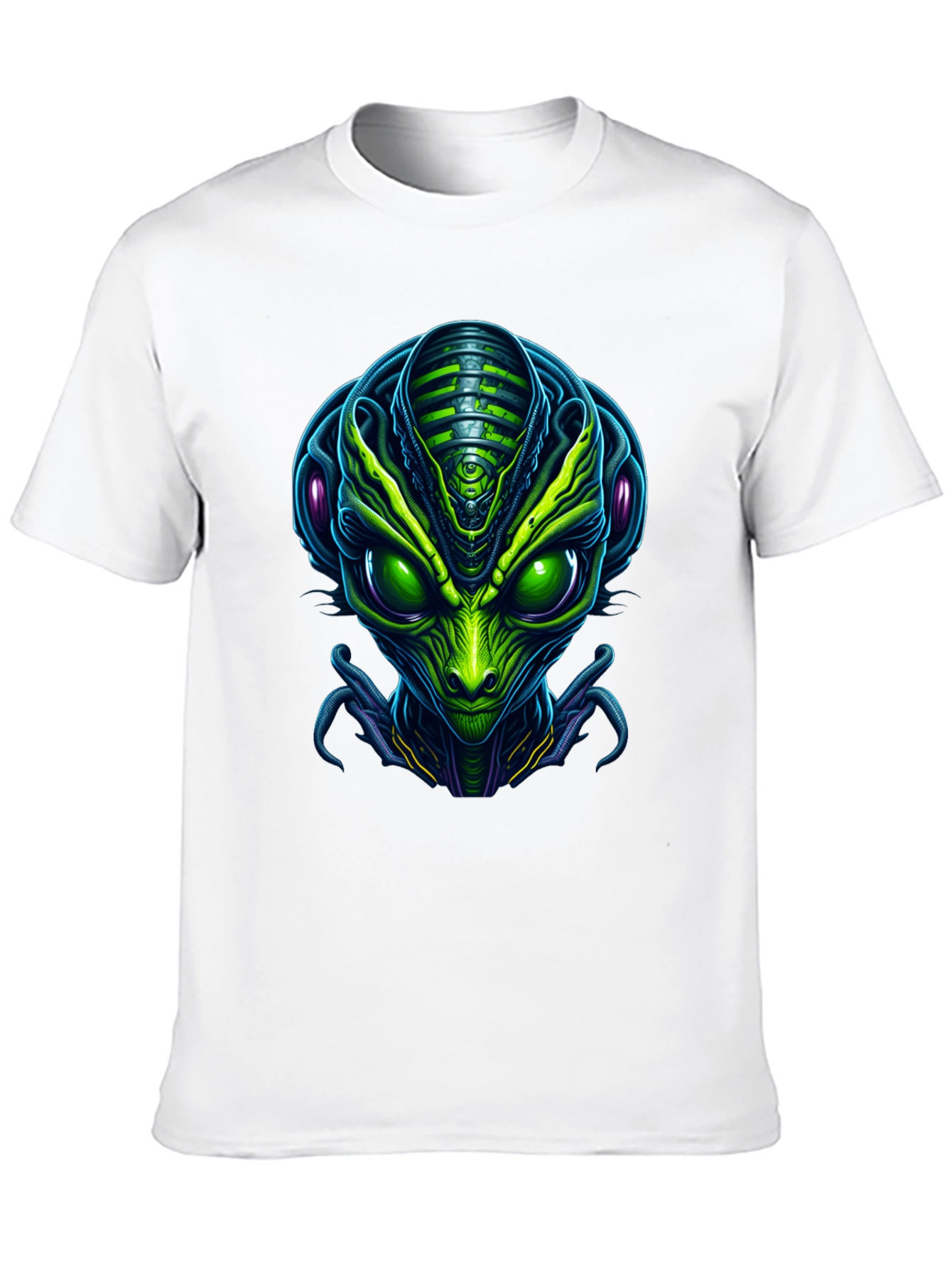Alien Head Graphic T-Shirt