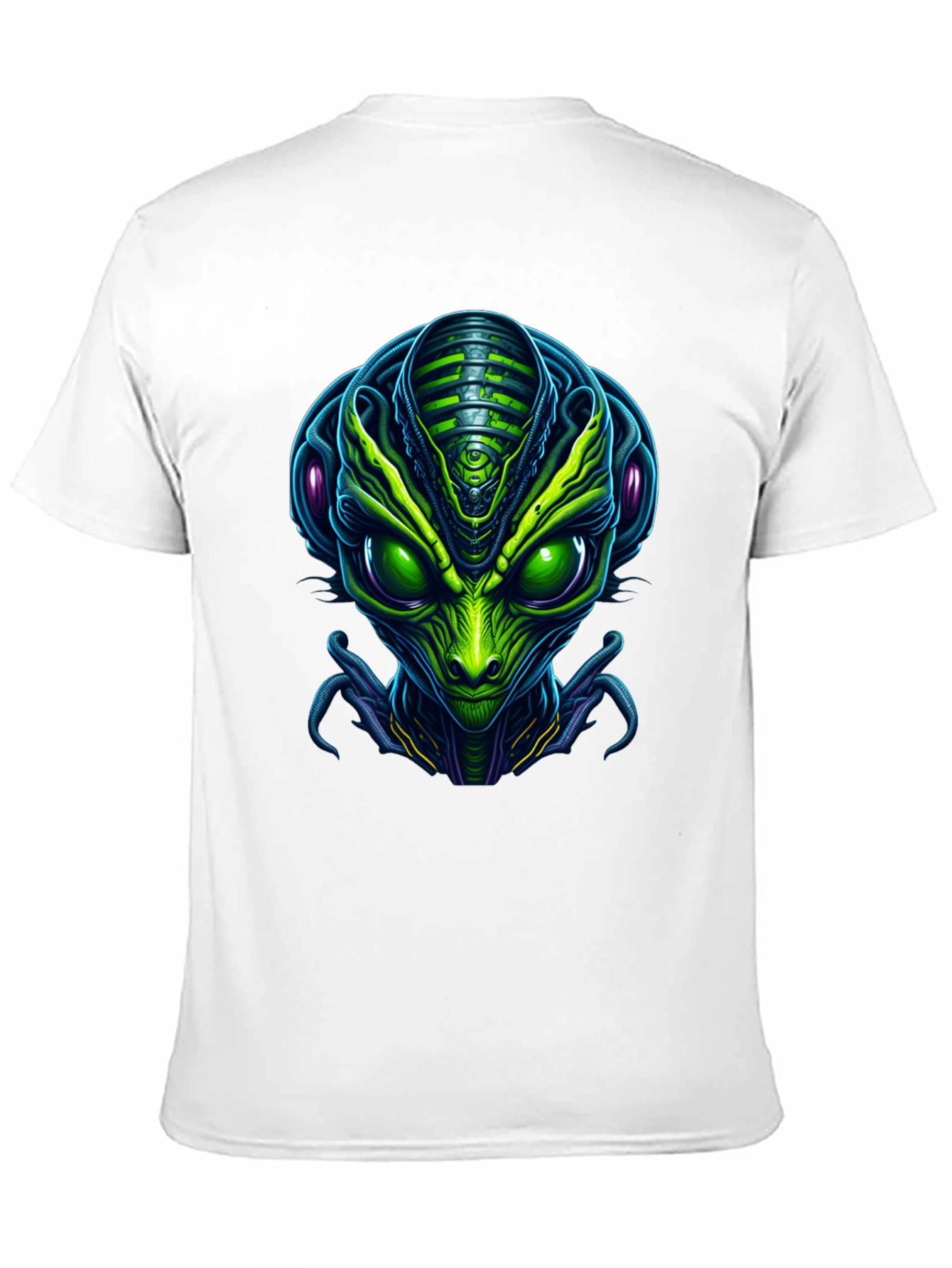 Alien Head Graphic T-Shirt
