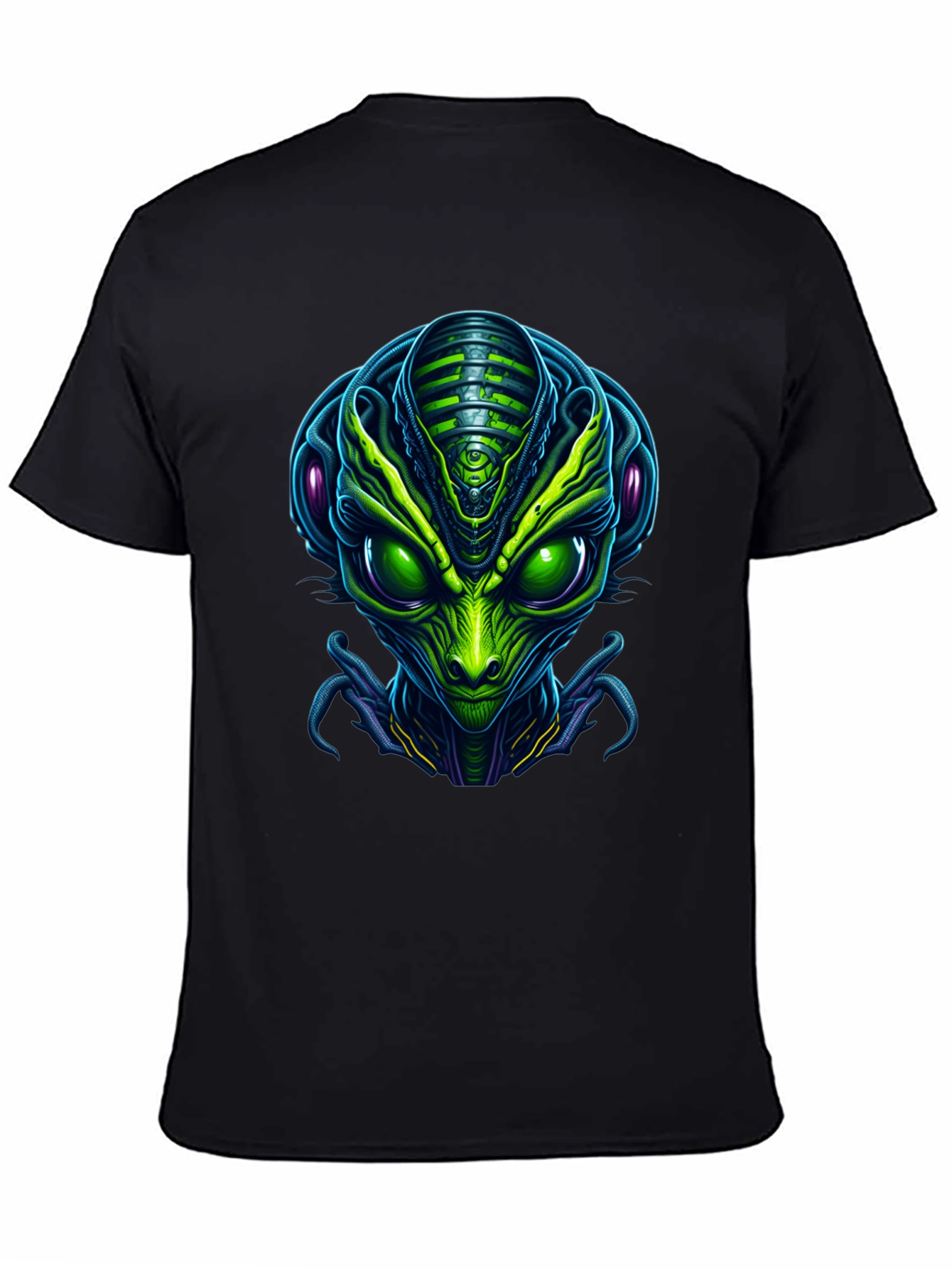 Alien Head Graphic T-Shirt