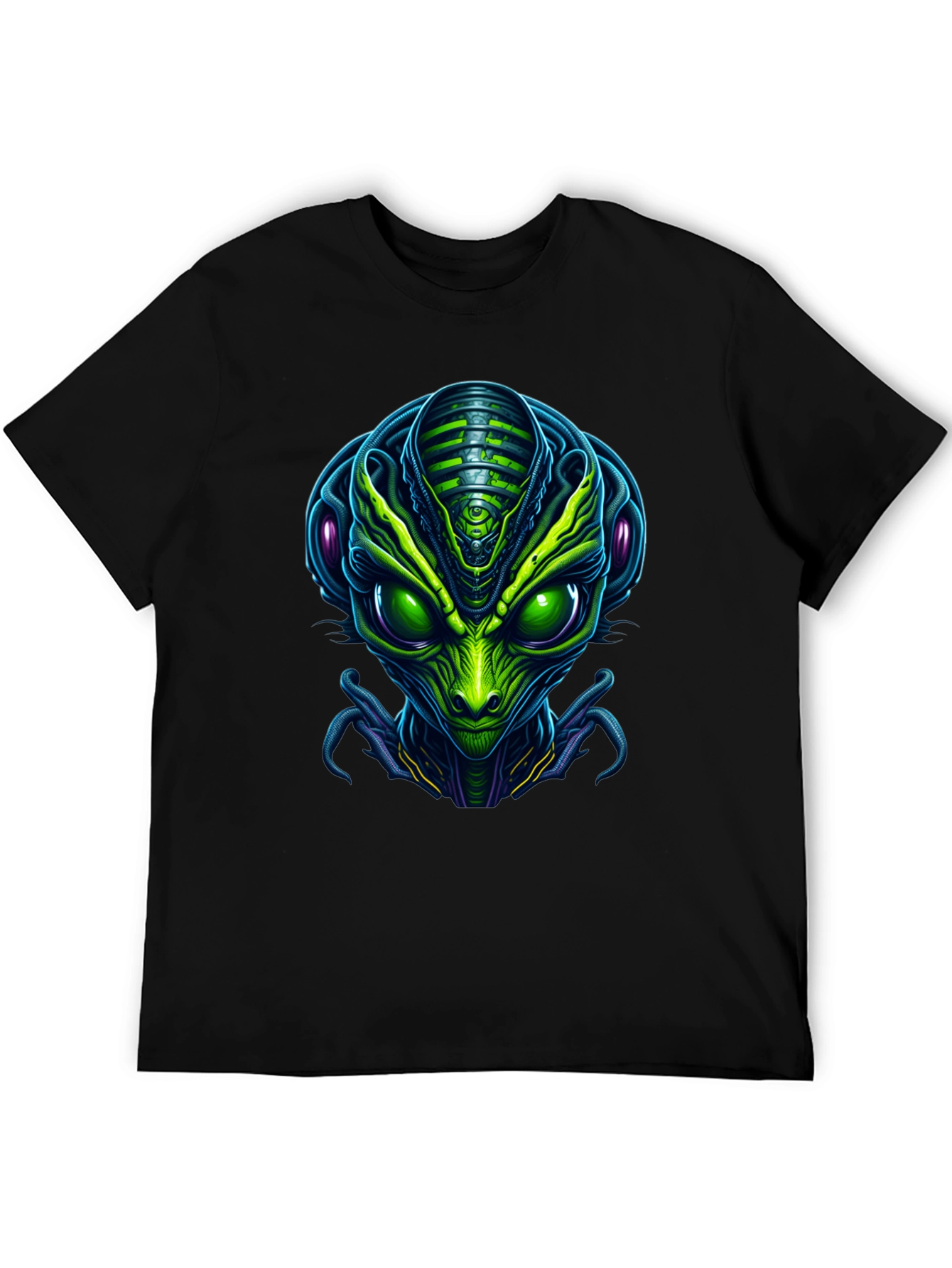 Alien Head Graphic T-Shirt