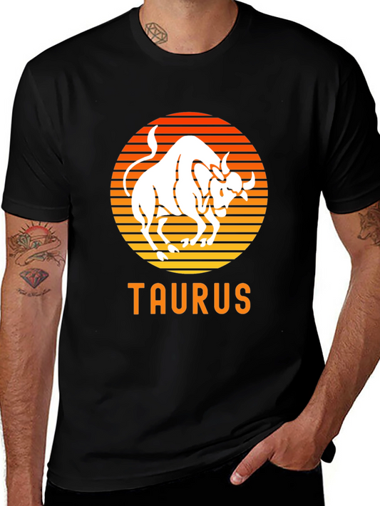 Taurus Zodiac T-Shirt - Bull Graphic Tee