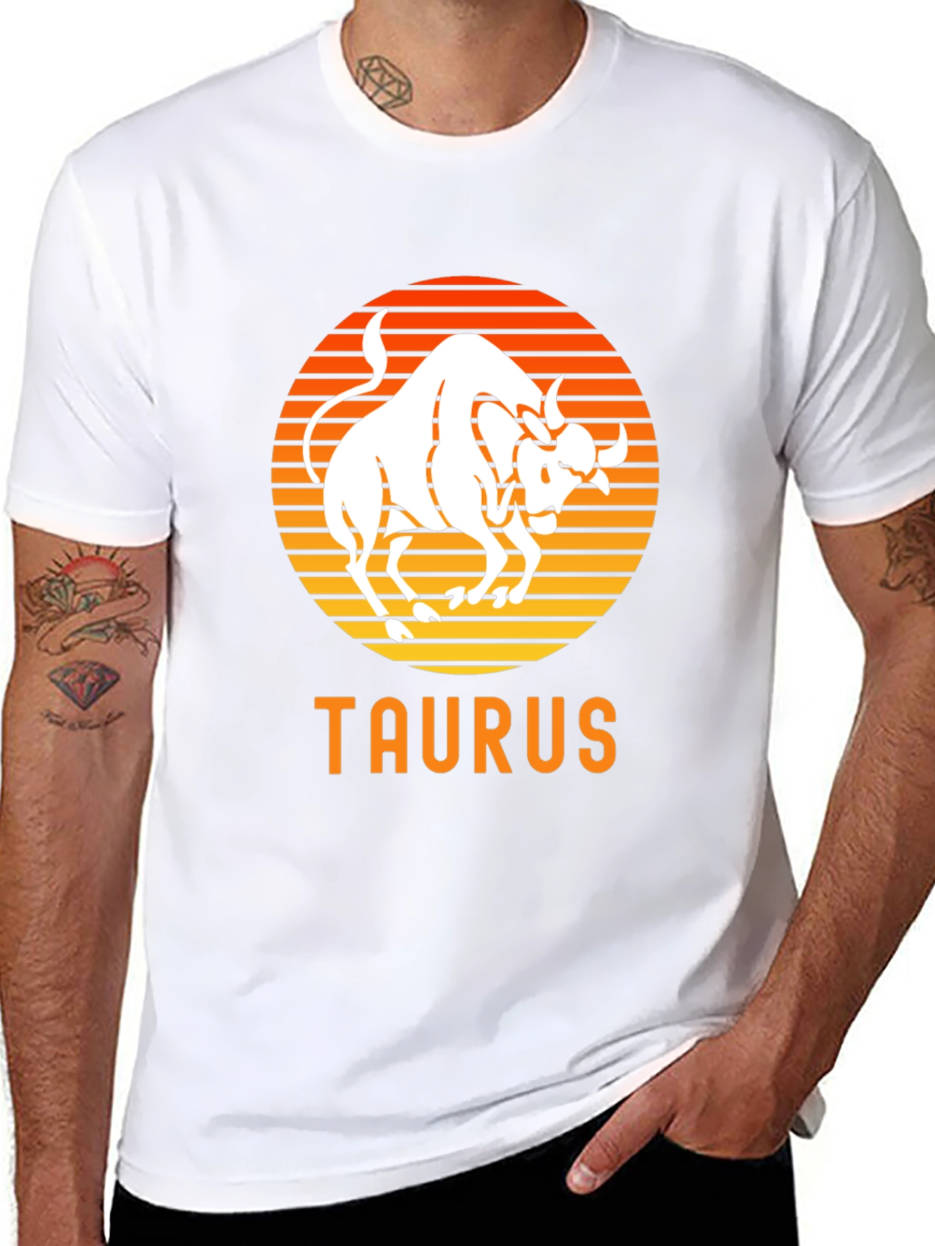 Taurus Zodiac T-Shirt - Bull Graphic Tee