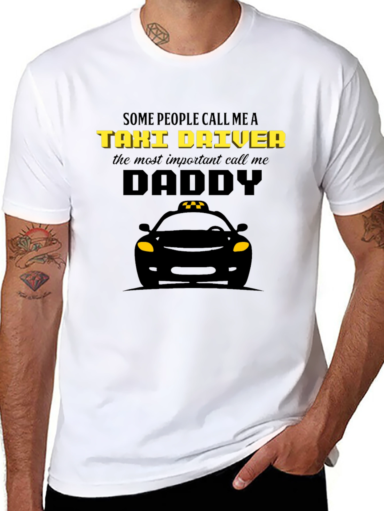 Taxi Driver Daddy T-Shirt | Novelty Gift