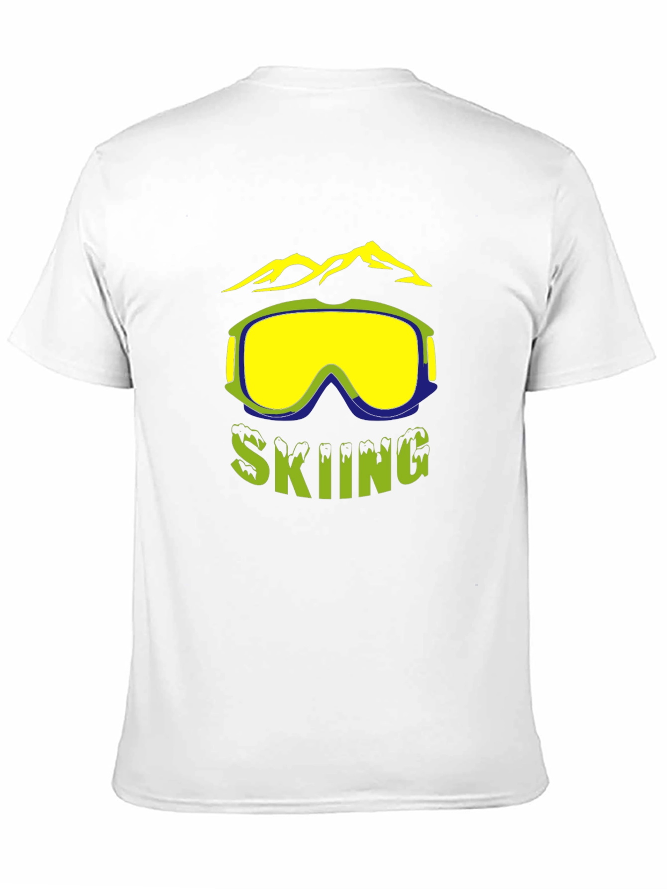 Skiing Graphic T-Shirt - Adventure Ready Style