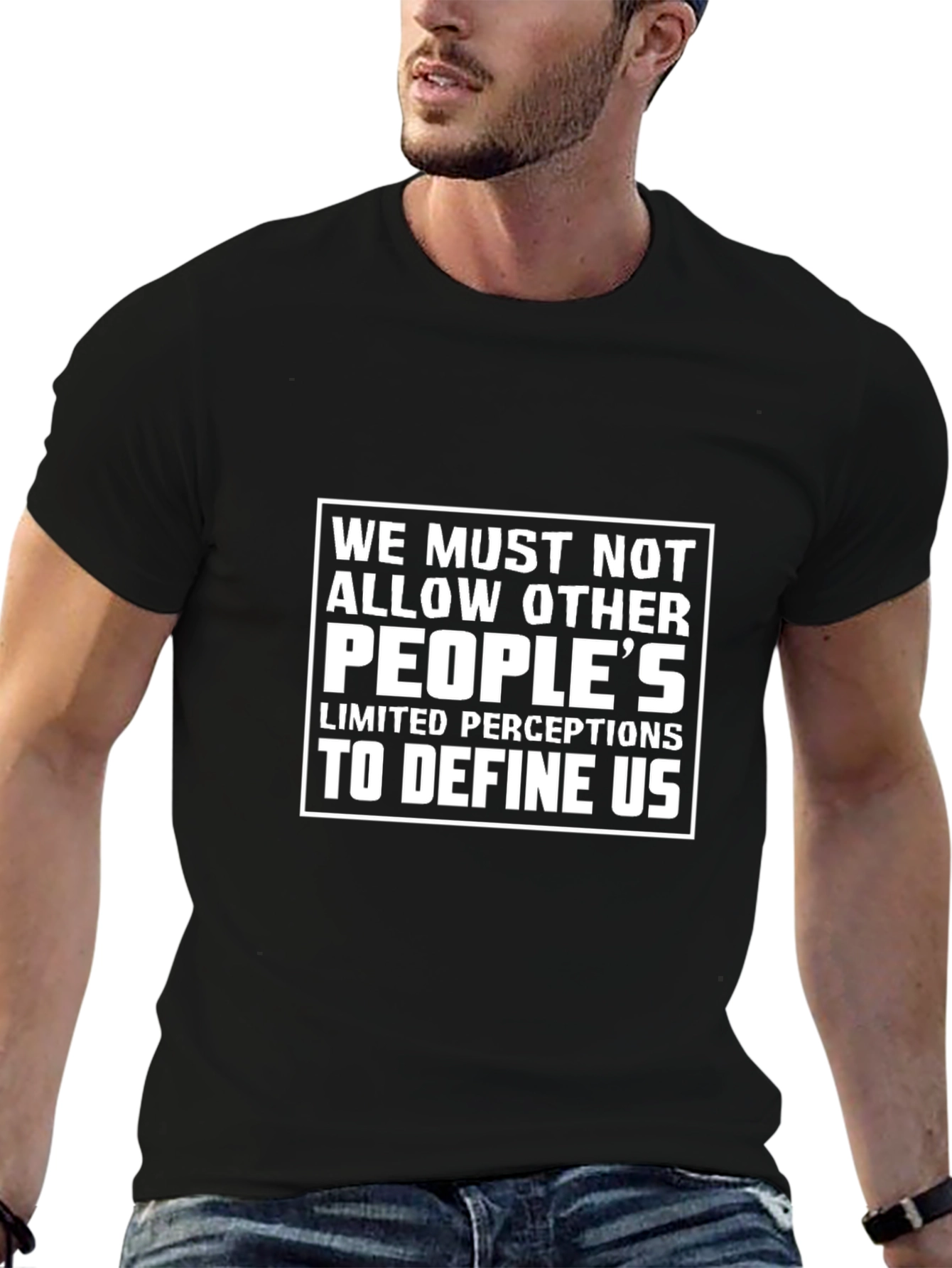 Inspirational Graphic Tee -  Define Us Quote