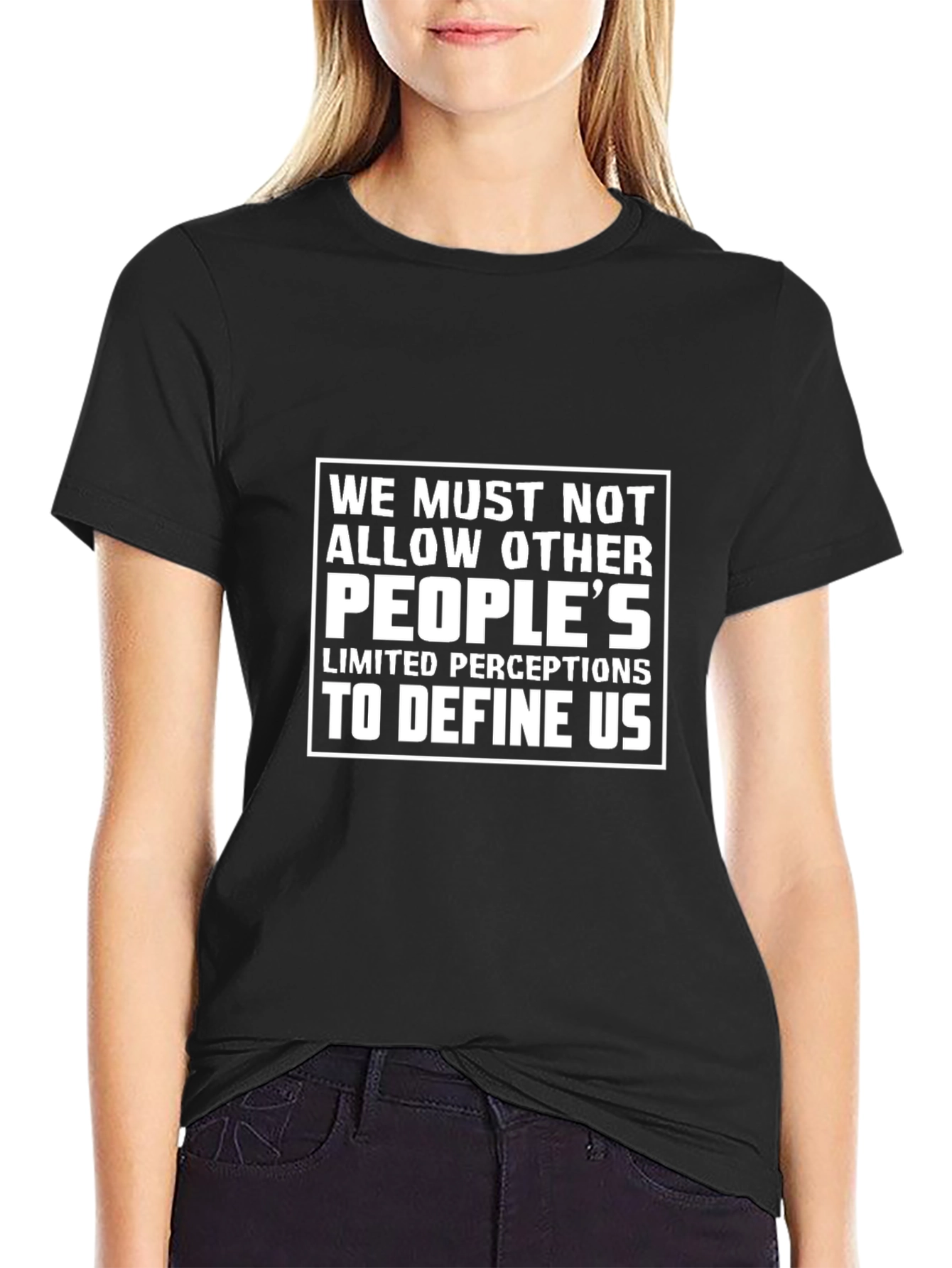 Inspirational Graphic Tee -  Define Us Quote
