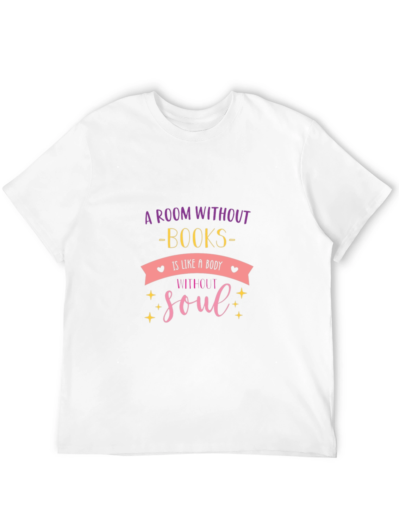 Book Lovers T-Shirt: A Room Without Books