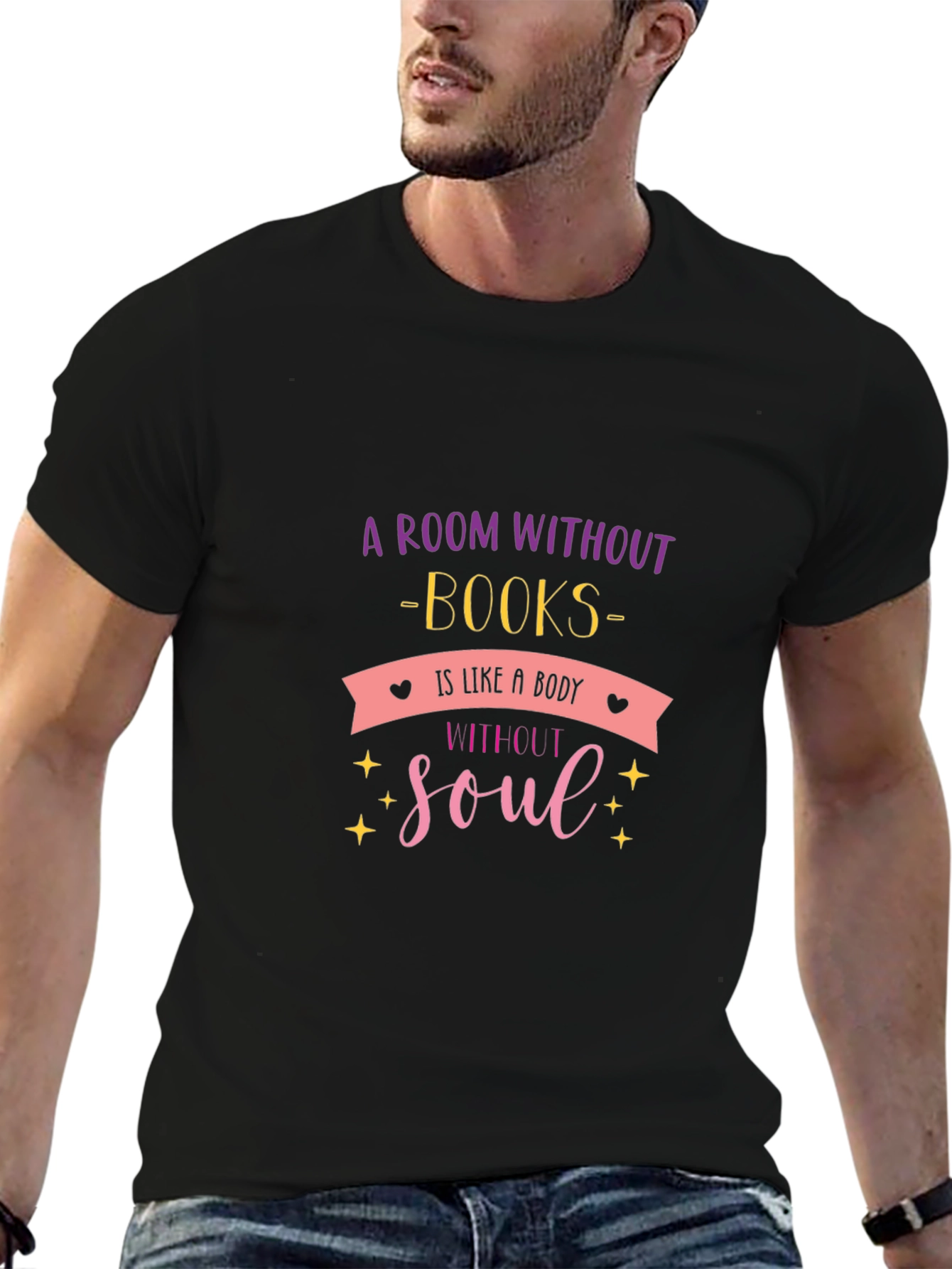 Book Lovers T-Shirt: A Room Without Books