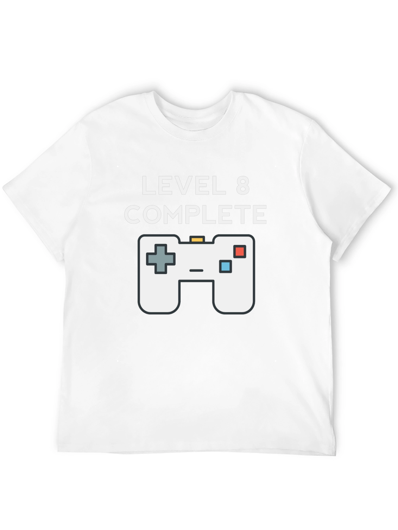 Level 8 Complete Gamer T-Shirt - Black
