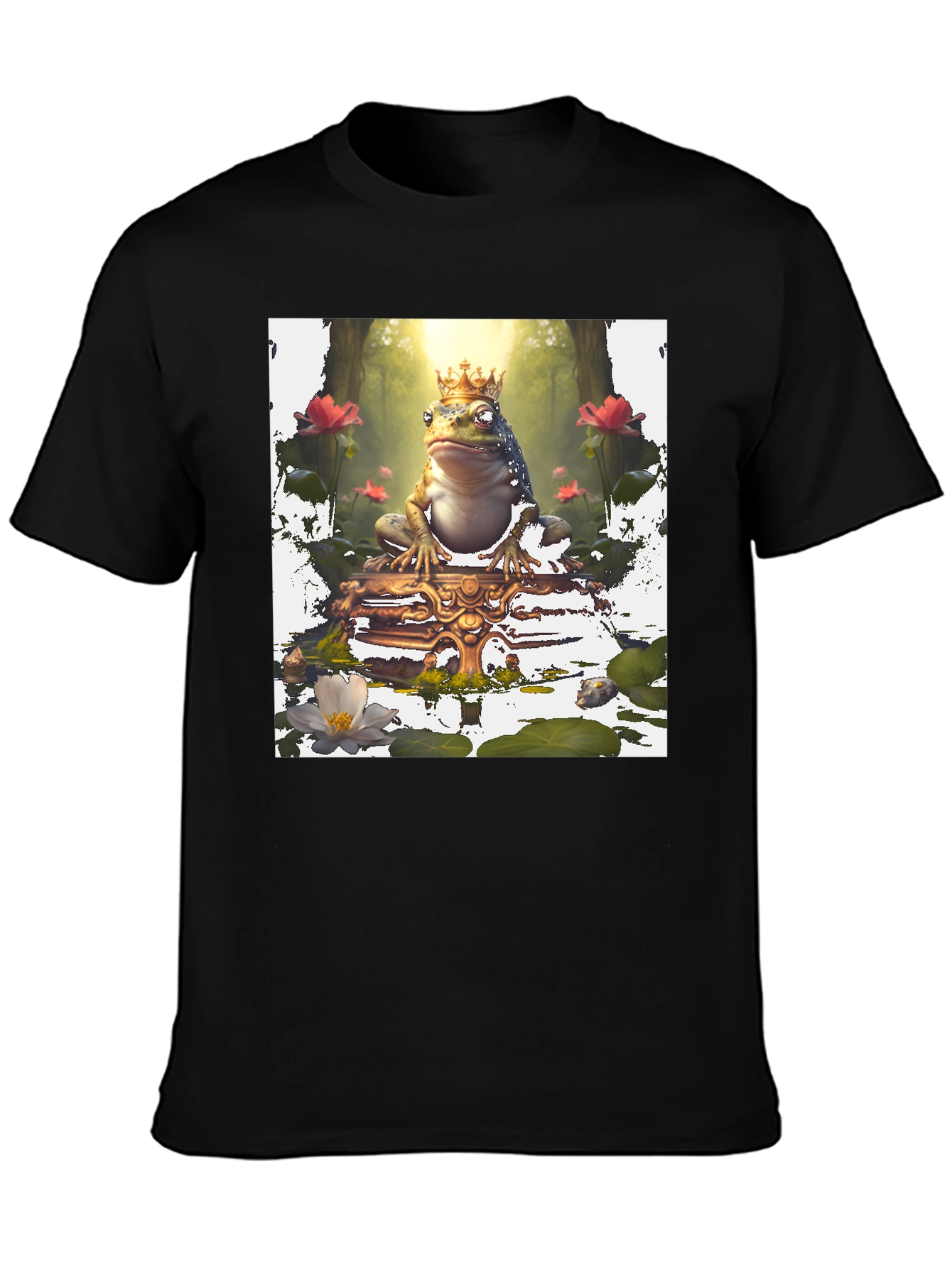 Frog King Graphic Tee