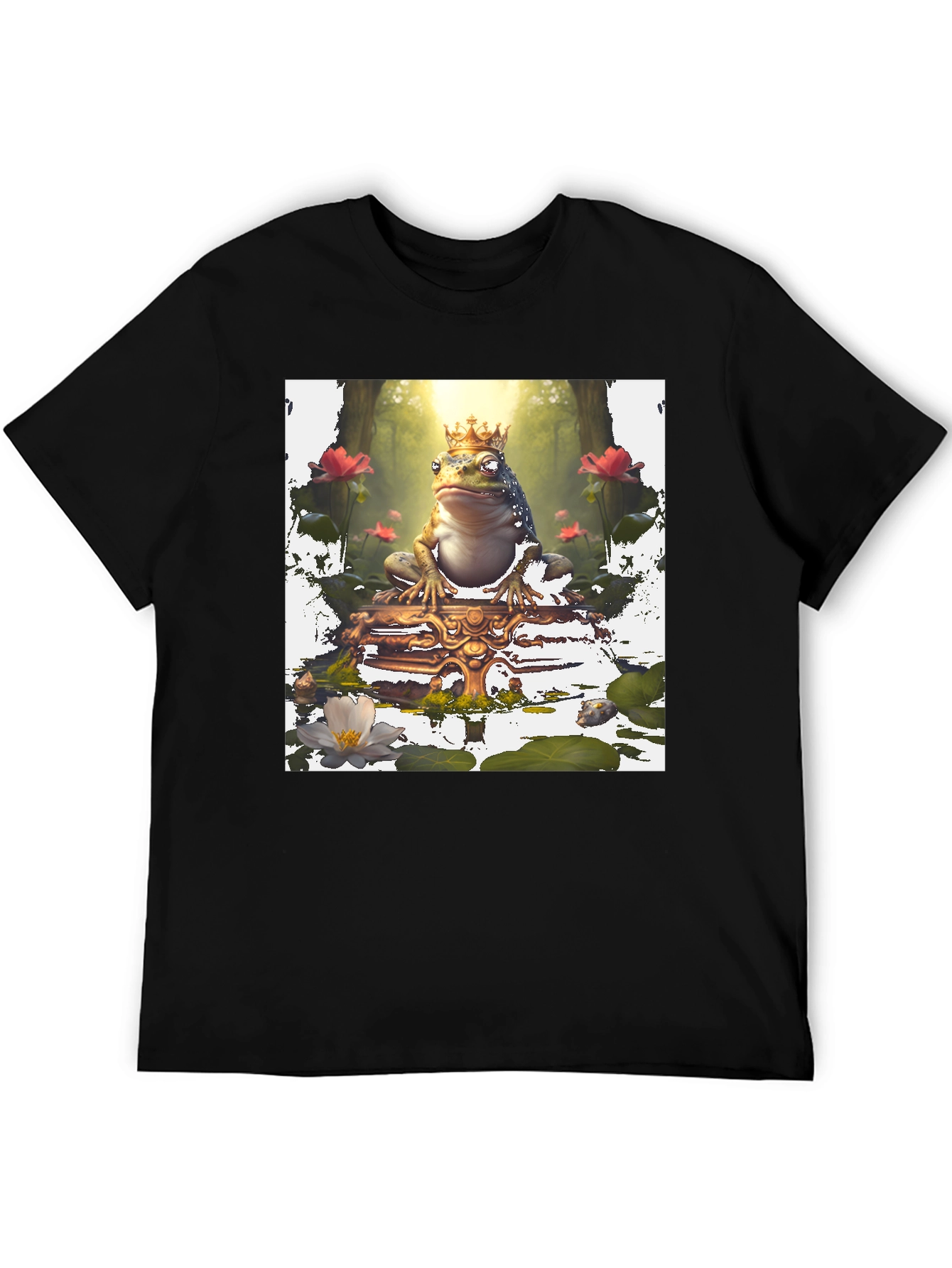 Frog King Graphic Tee