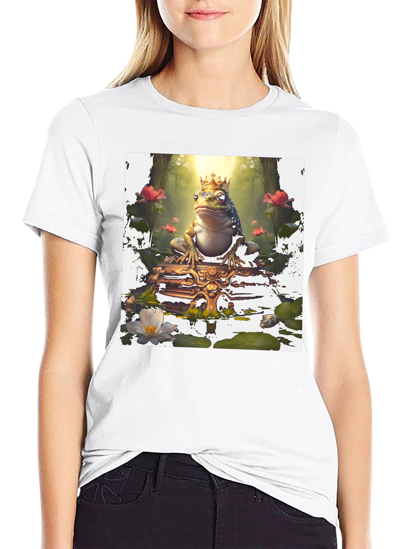 Frog King Graphic Tee