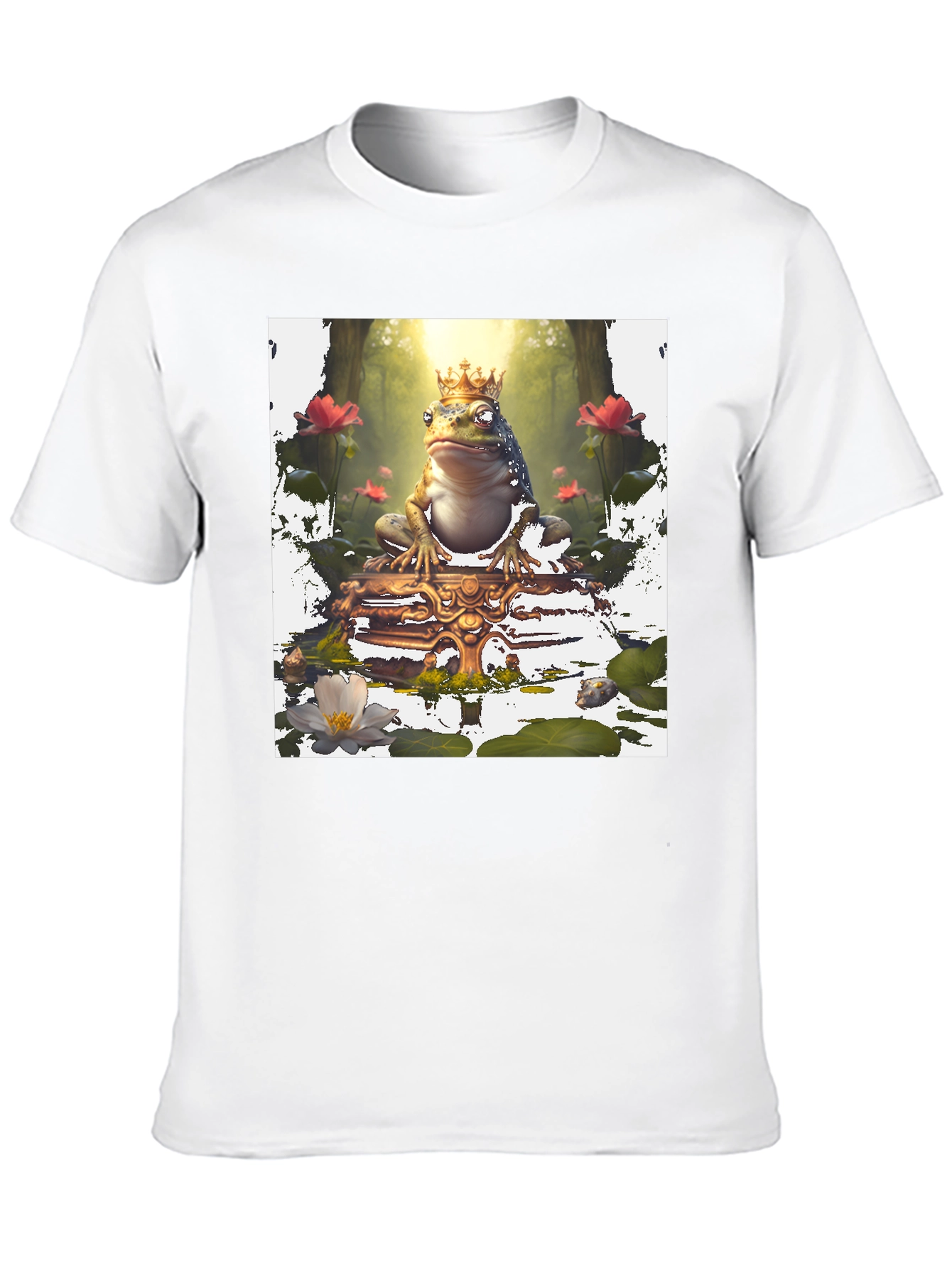 Frog King Graphic Tee