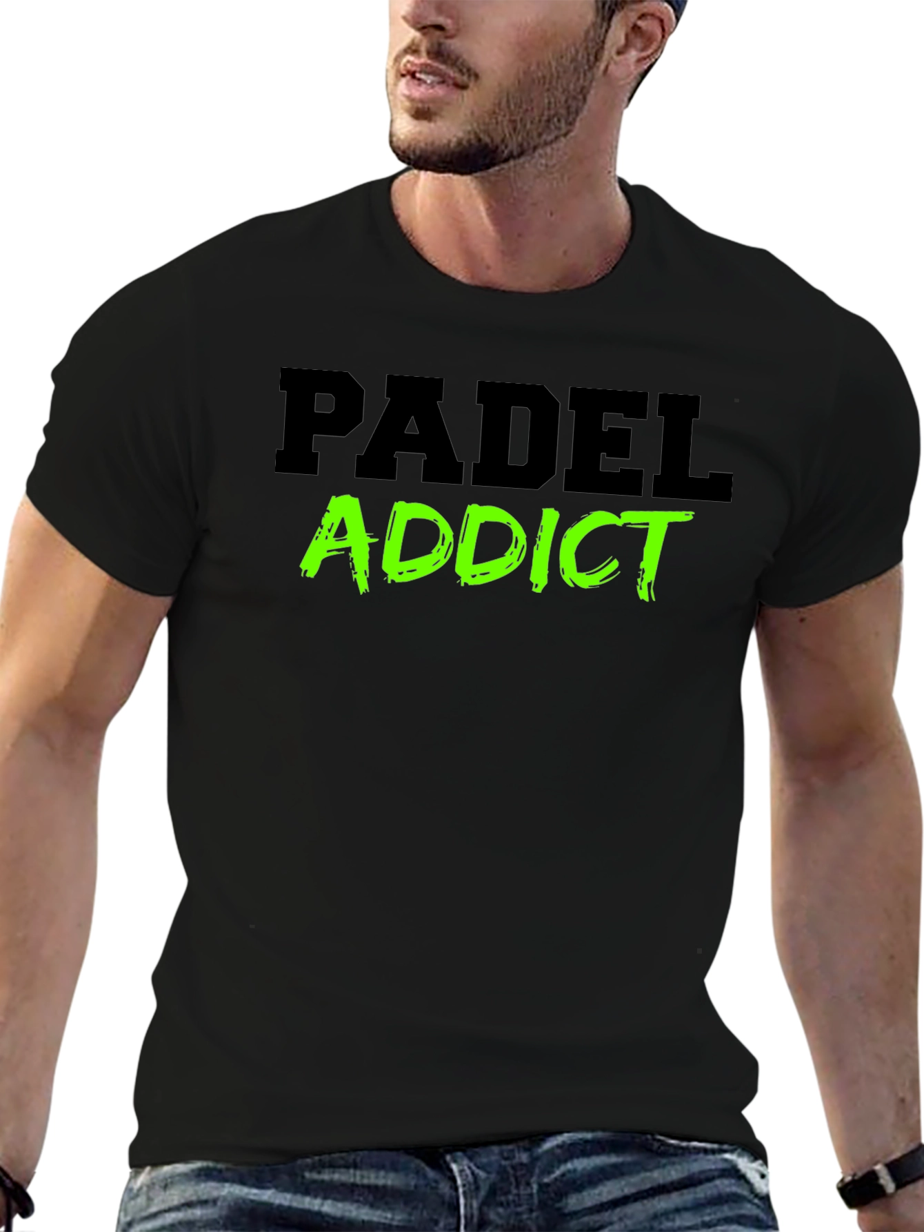 Padel Addict T-Shirt - Black