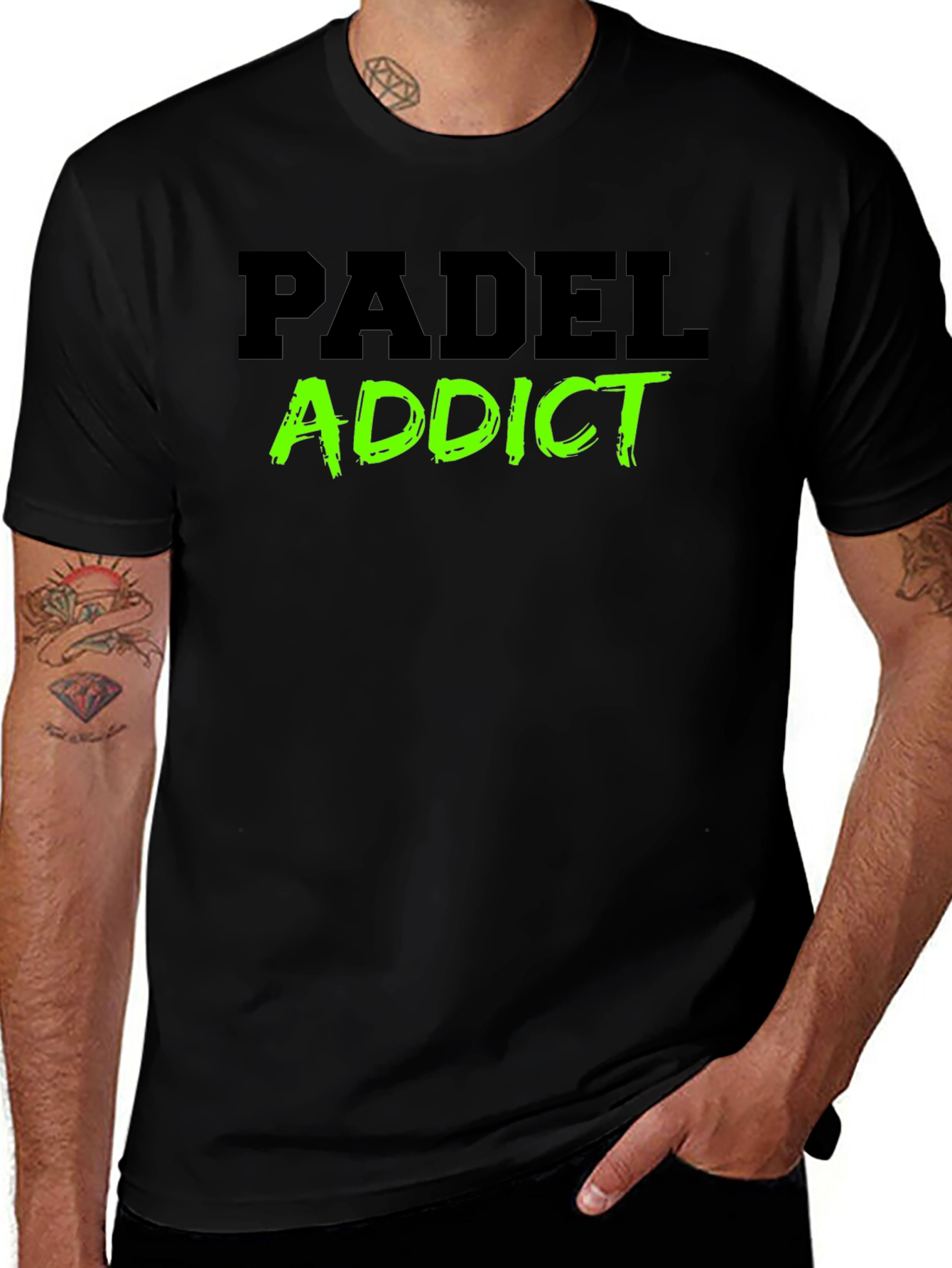 Padel Addict T-Shirt - Black