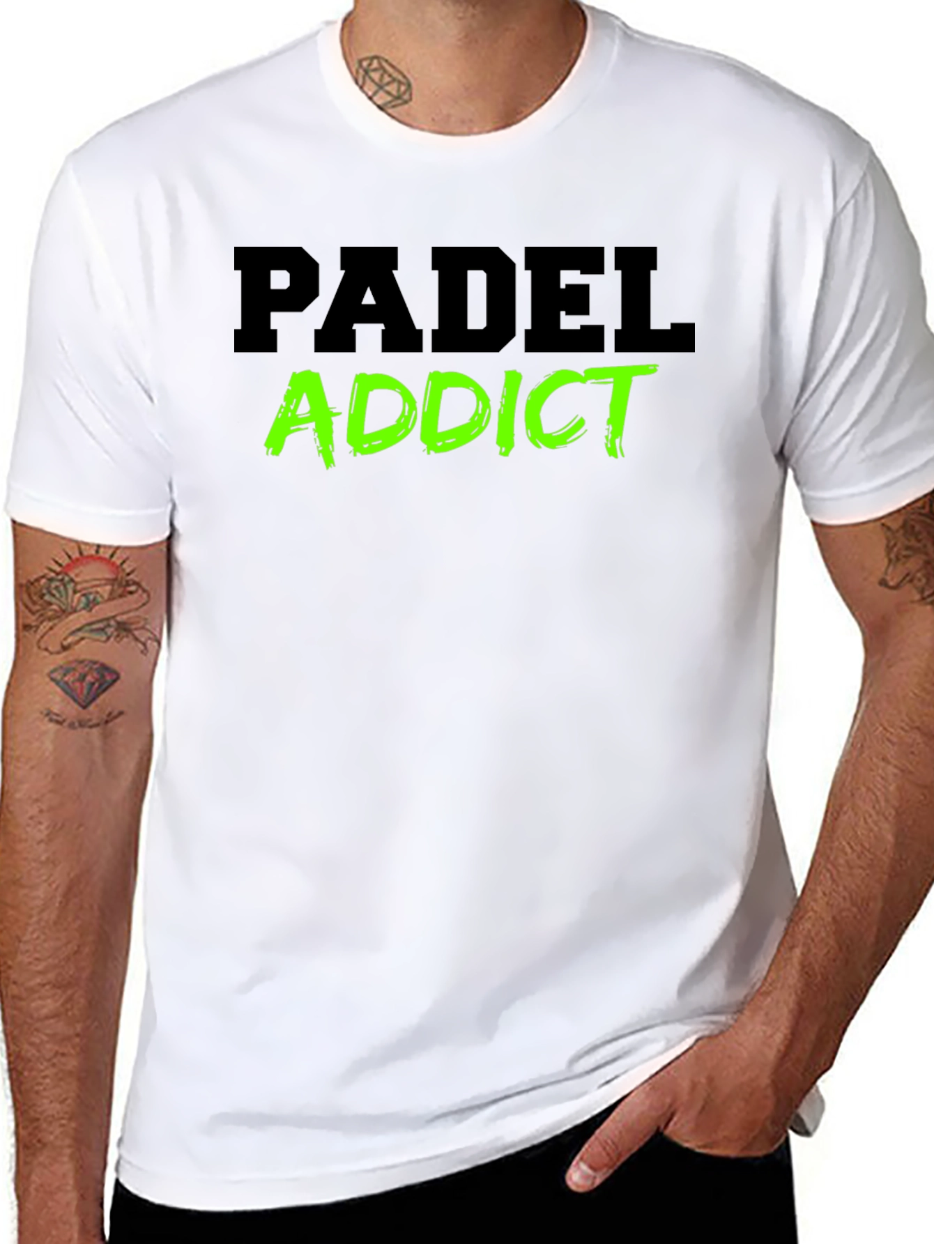 Padel Addict T-Shirt - Black