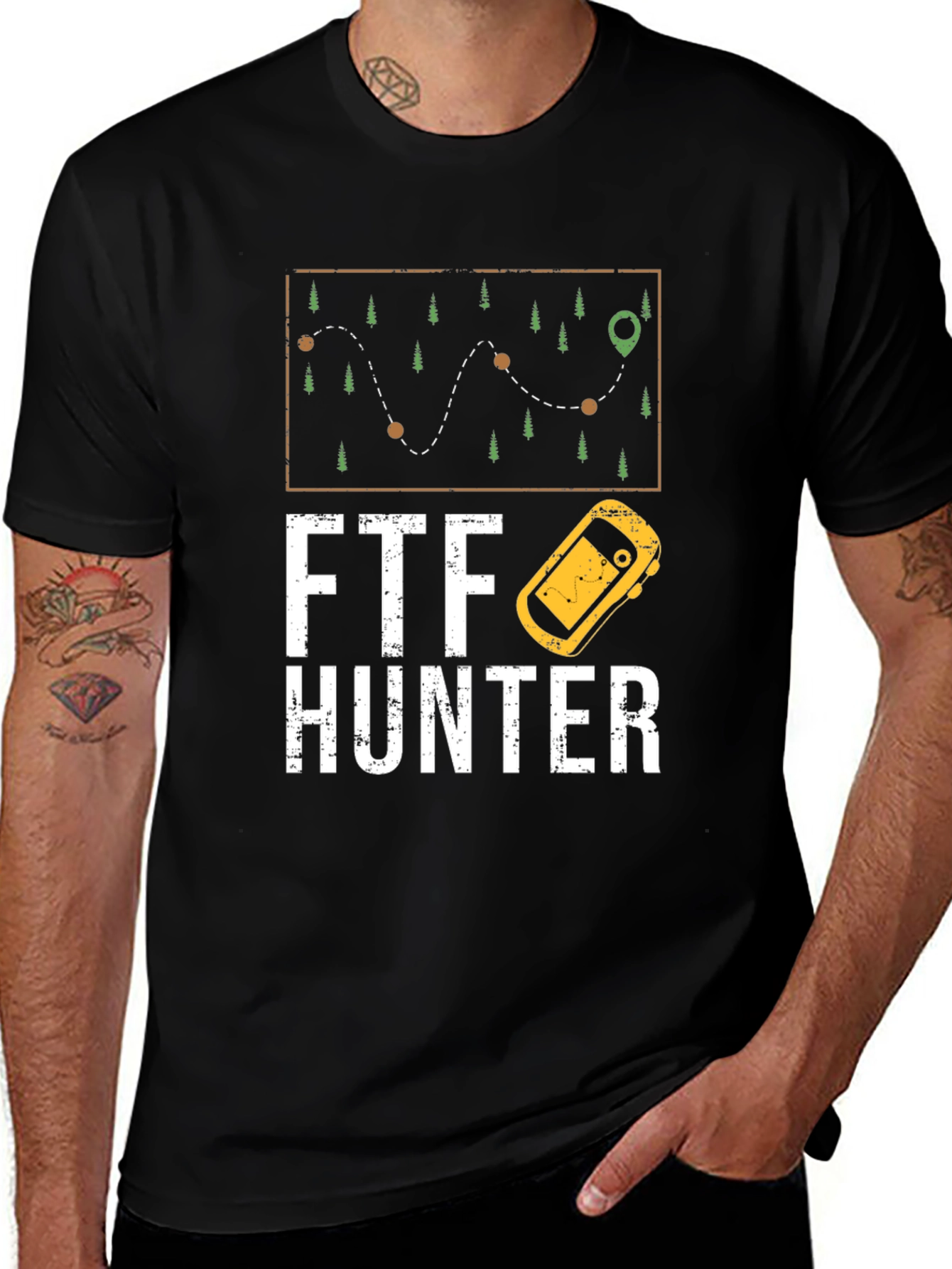 FTF Hunter Geocaching T-Shirt