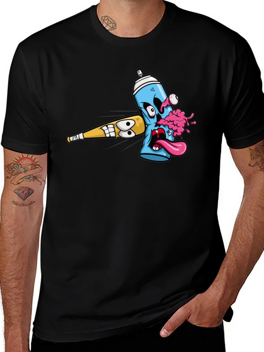 Cartoon Graffiti Graphic Tee