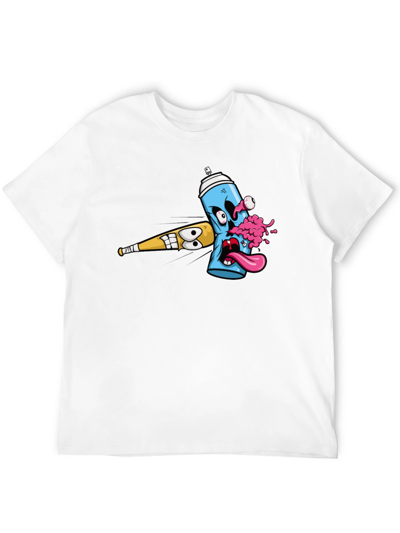 Cartoon Graffiti Graphic Tee