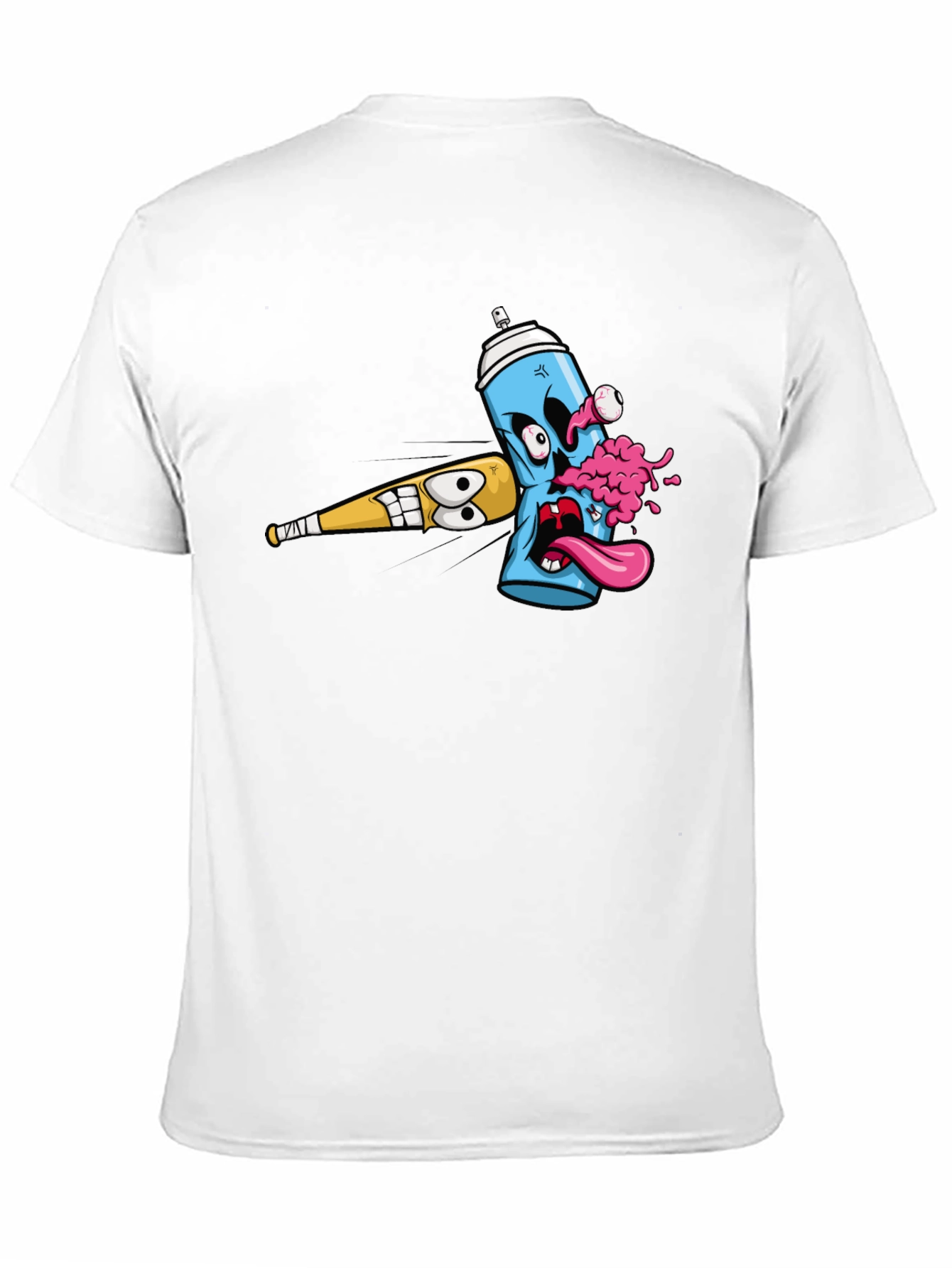 Cartoon Graffiti Graphic Tee
