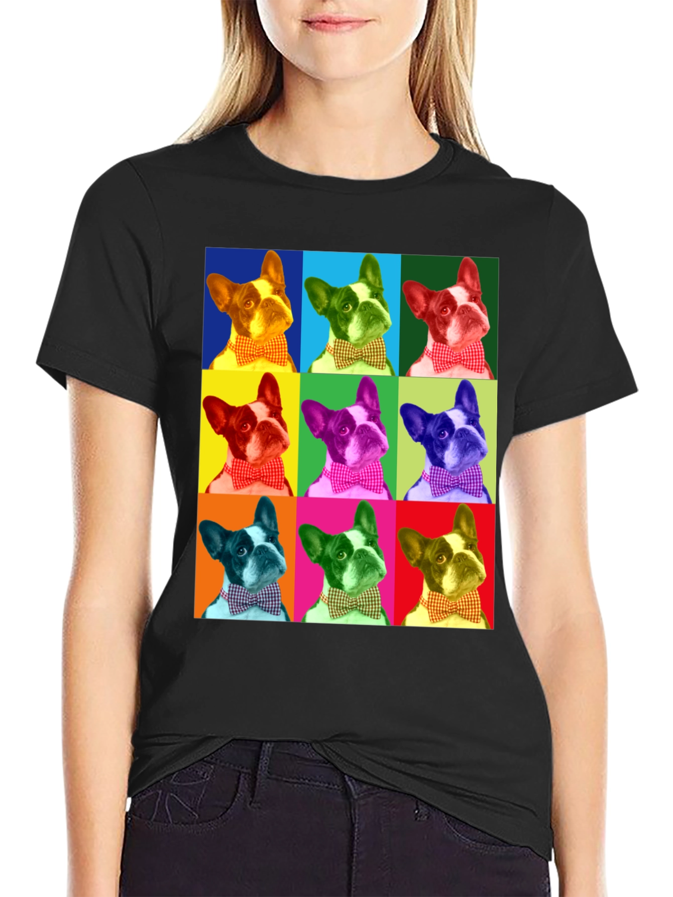 Pop Art Dog T-Shirt - Stylish and Unique