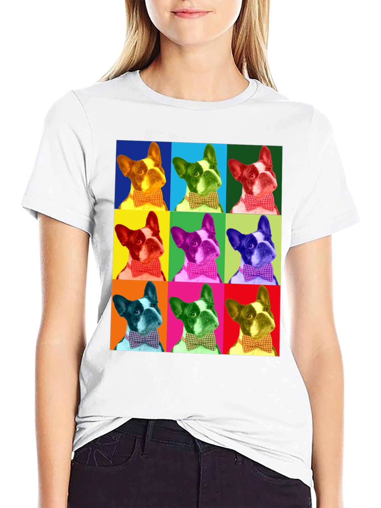 Pop Art Dog T-Shirt - Stylish and Unique