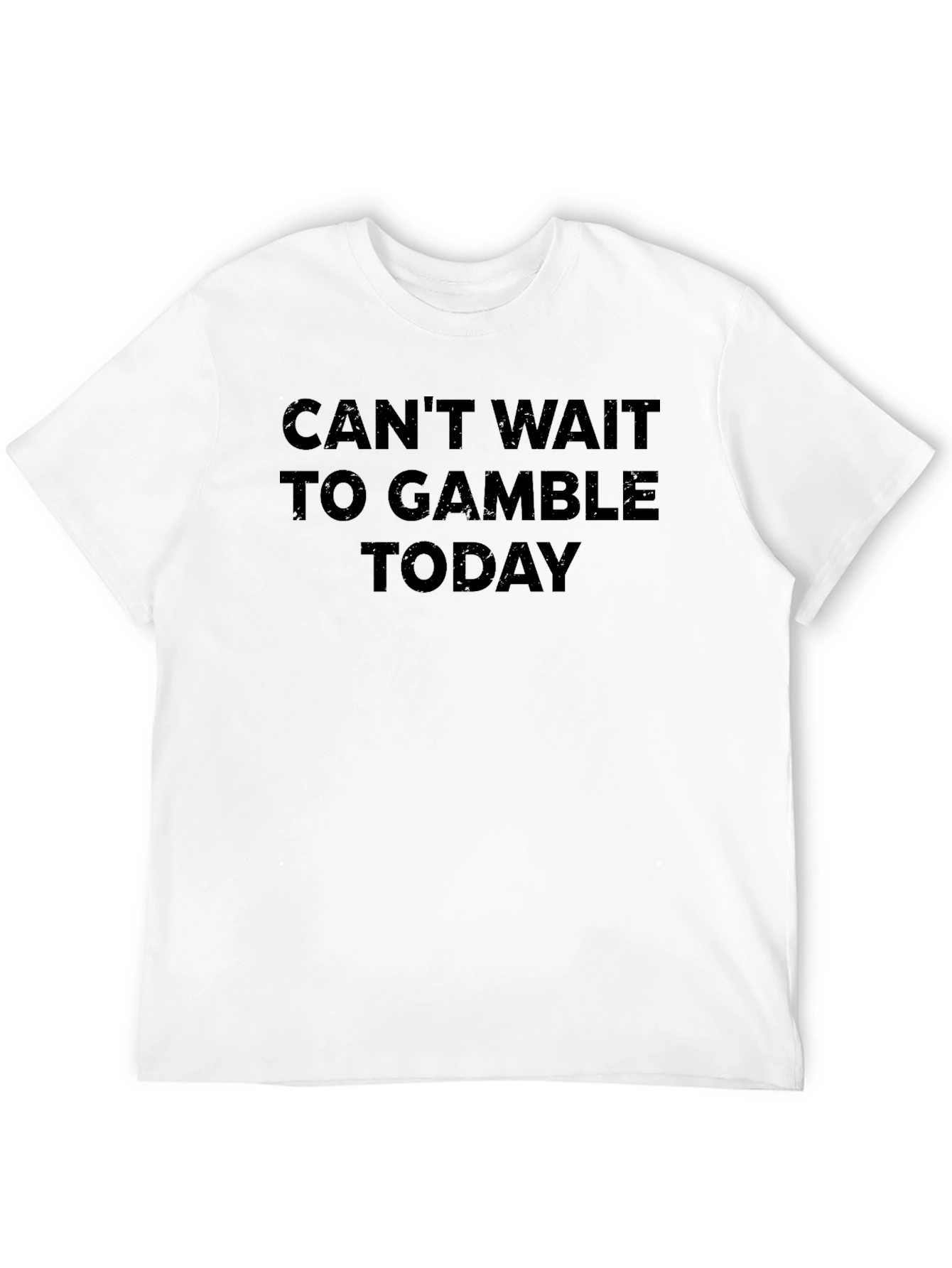 Gamble Today Graphic Tee - Mens Black T-Shirt