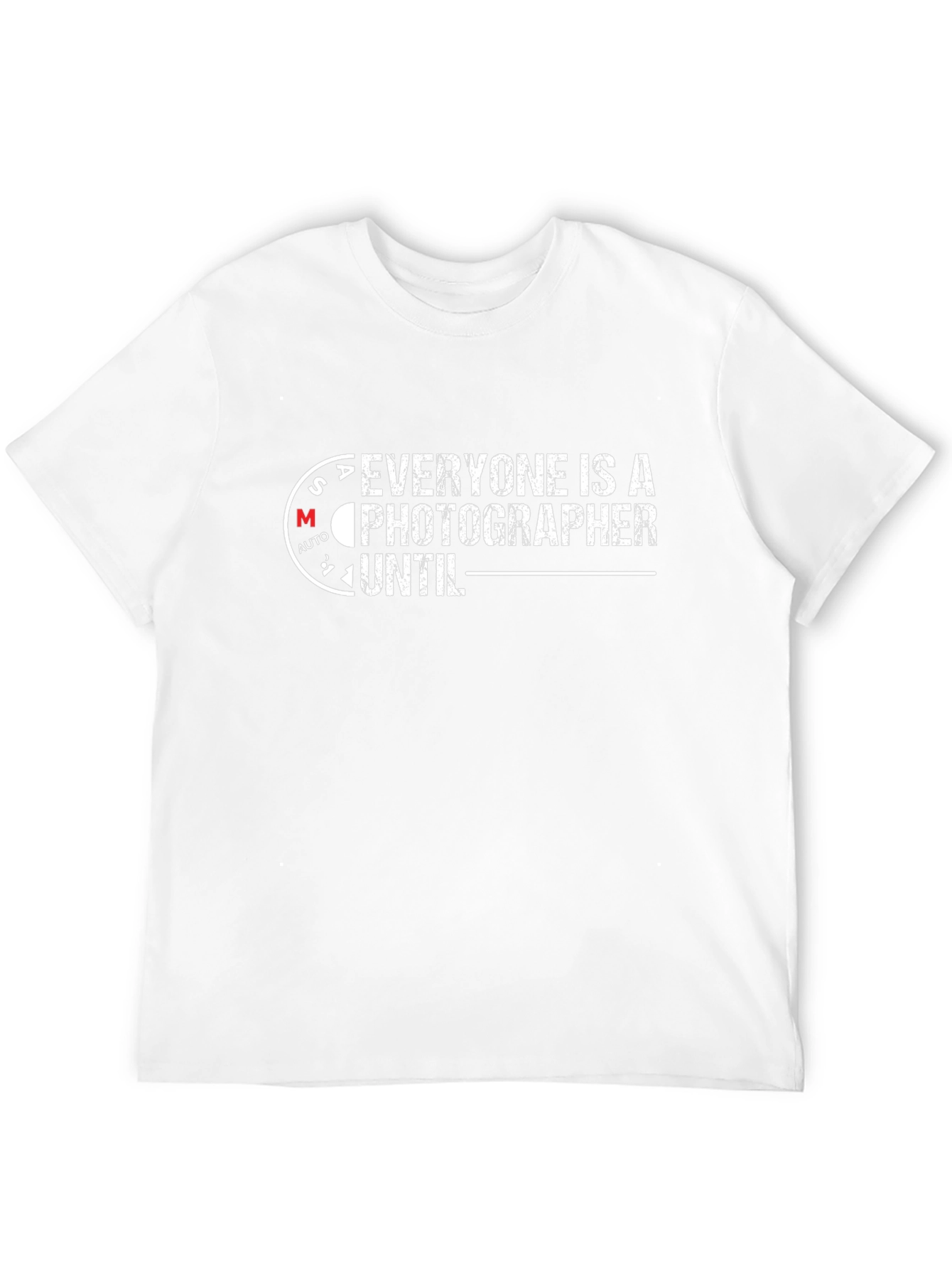 Everyone is a Photographer T-Shirt - Black